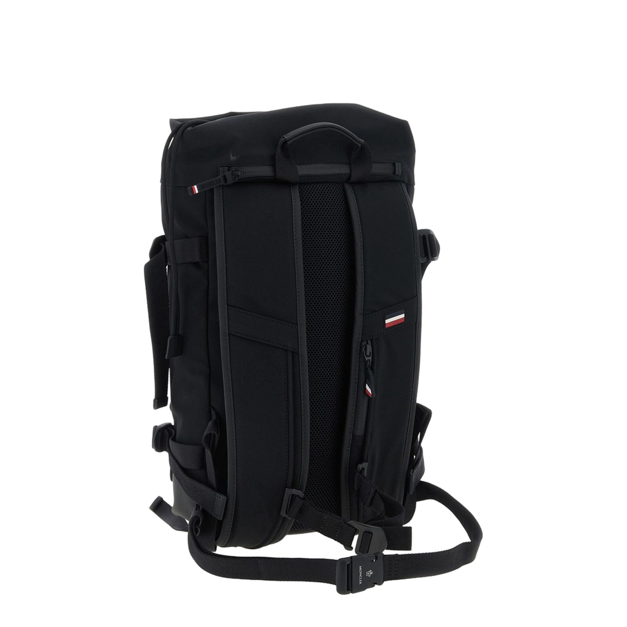 Black Technical Fabric Backpack