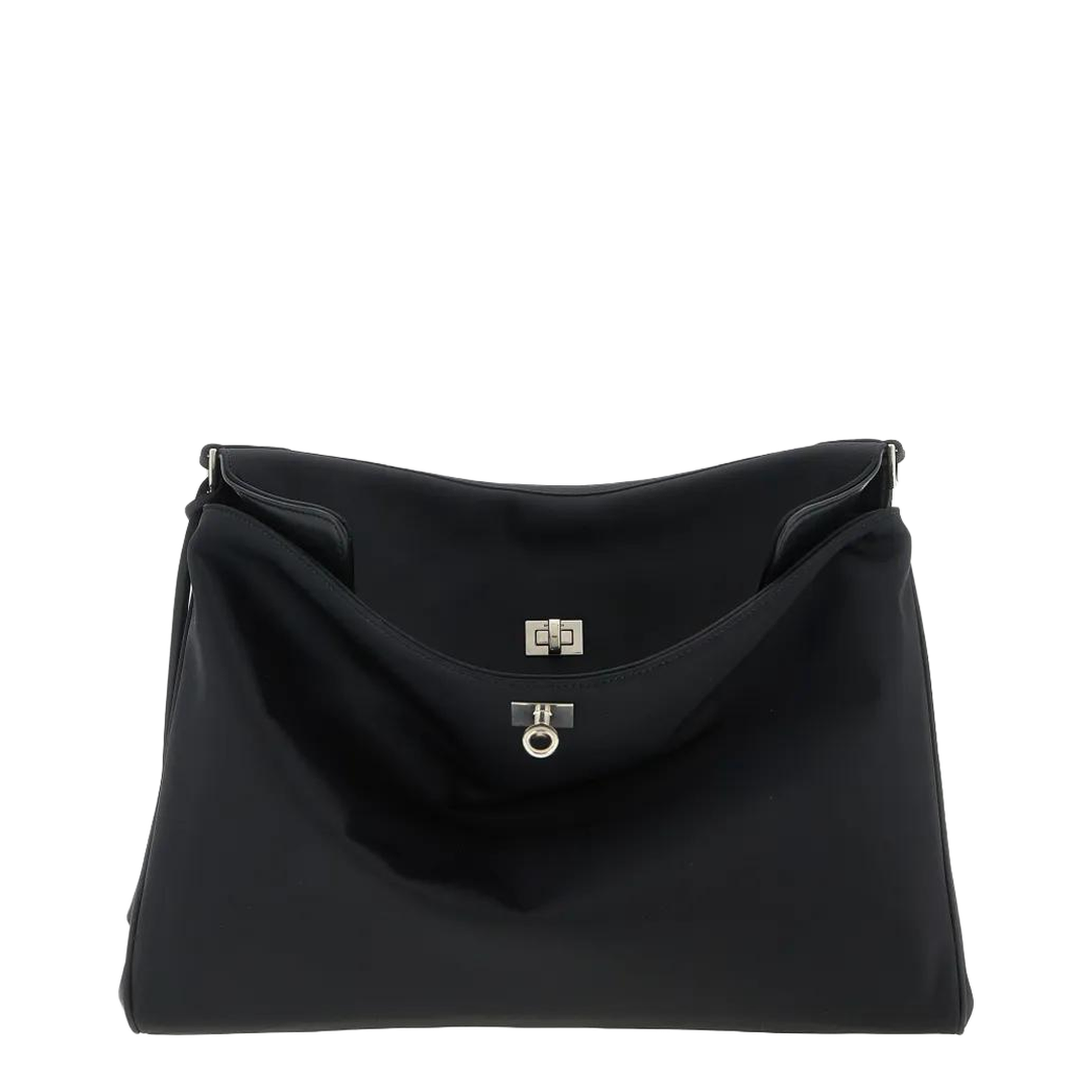 Rodeo Medium Nylon Messenger Bag - Black