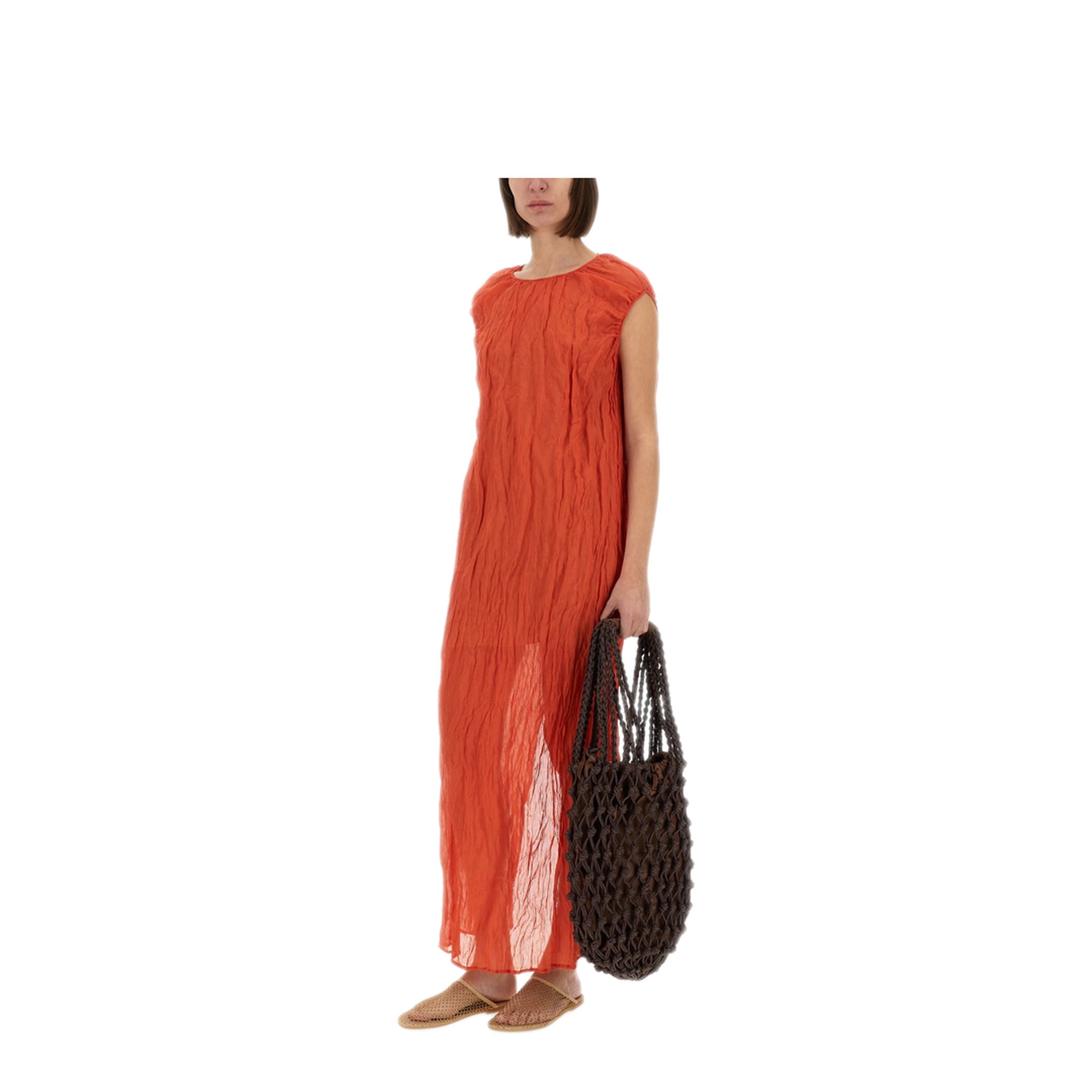 MAYFEYR - Alysi - Metallic Gauze Longuette Dress - 105352P5236CO