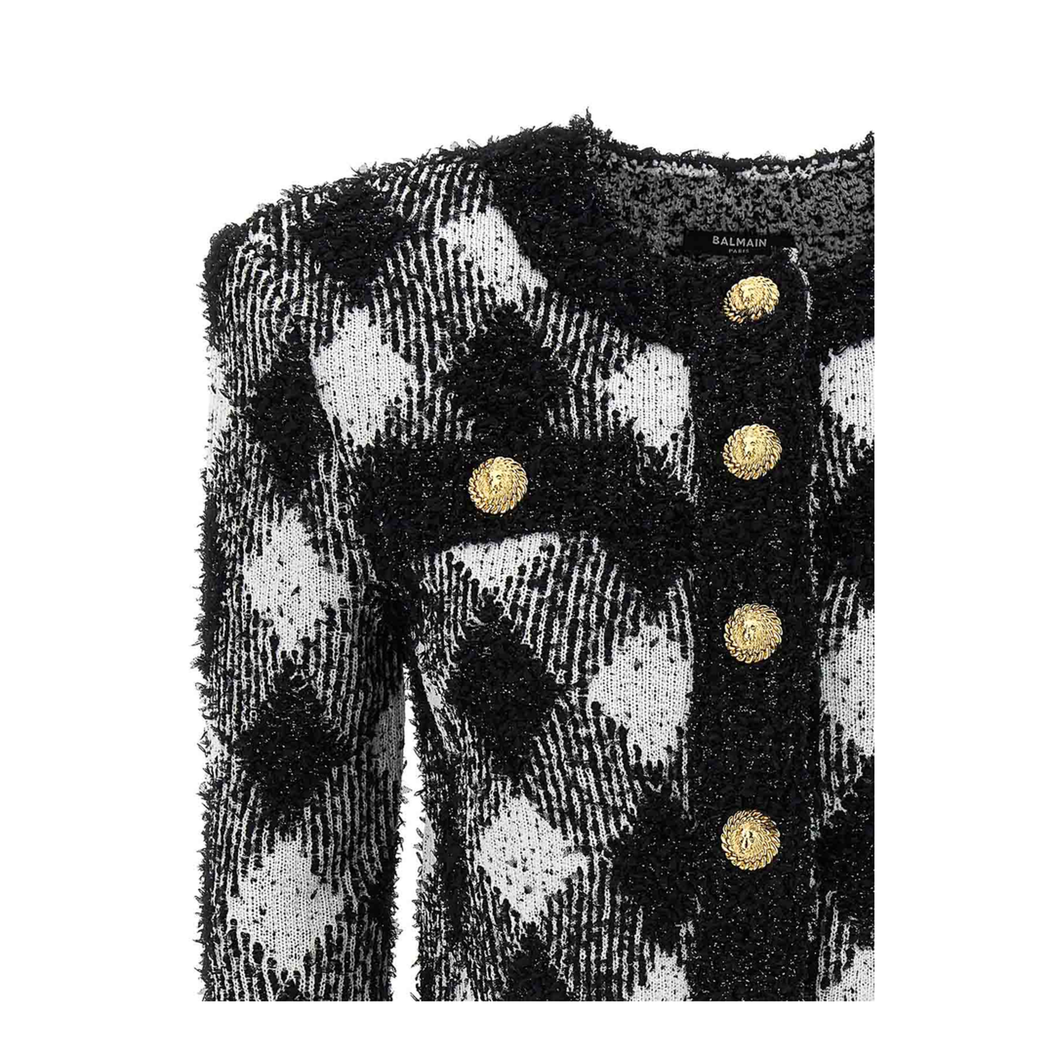 Vichy Tweed Short Jacket