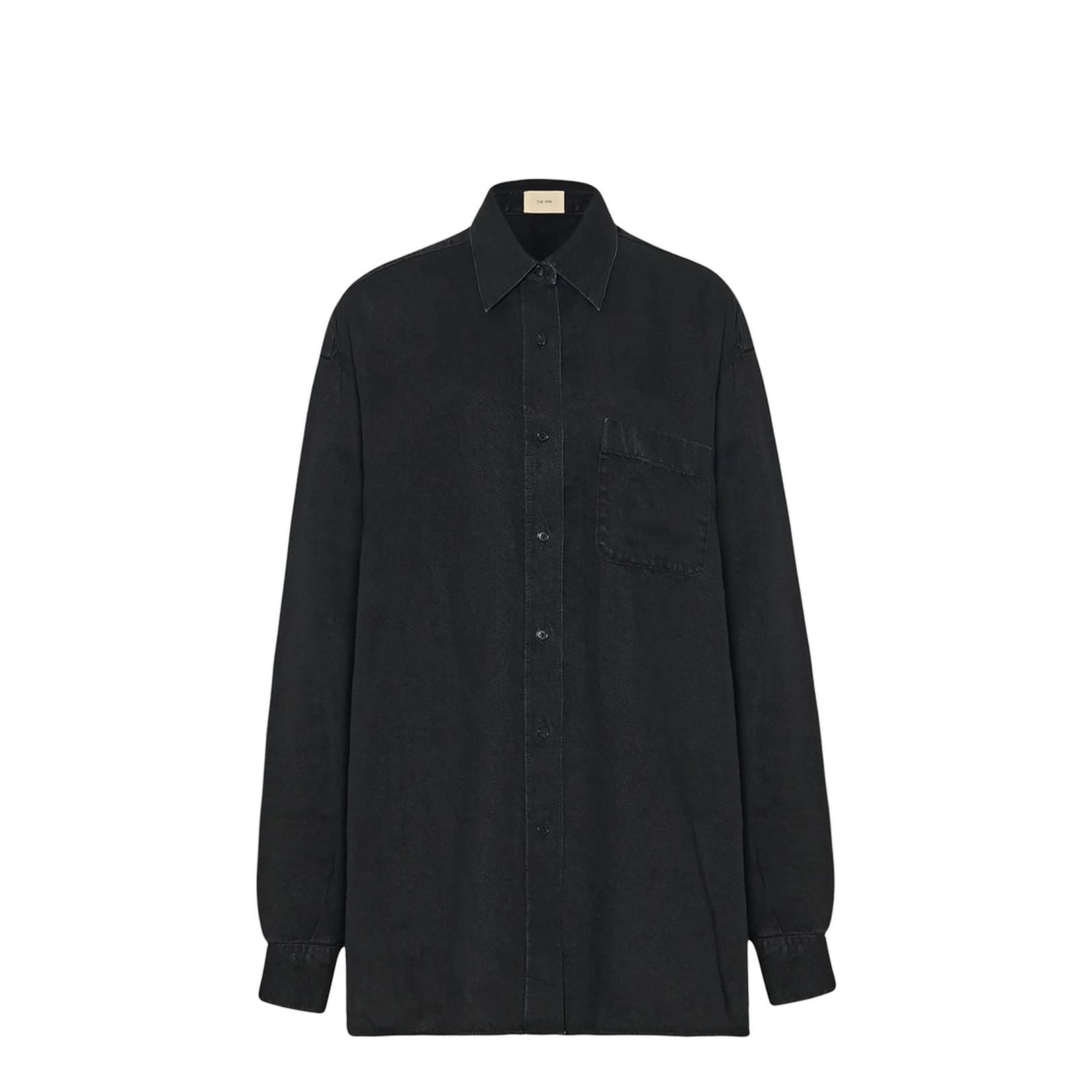 Nesson Shirt Black in Linen