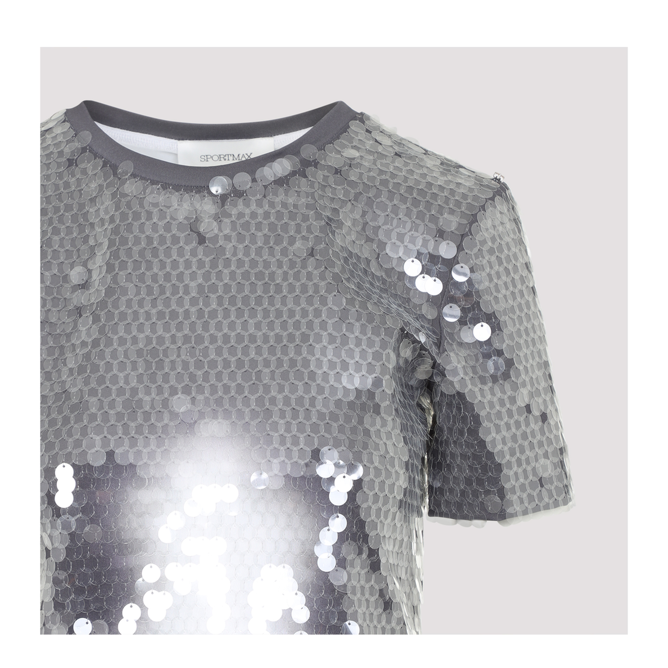 MAYFEYR - Sportmax - Kibbutz Sequined T Shirt - 251294106260013238005