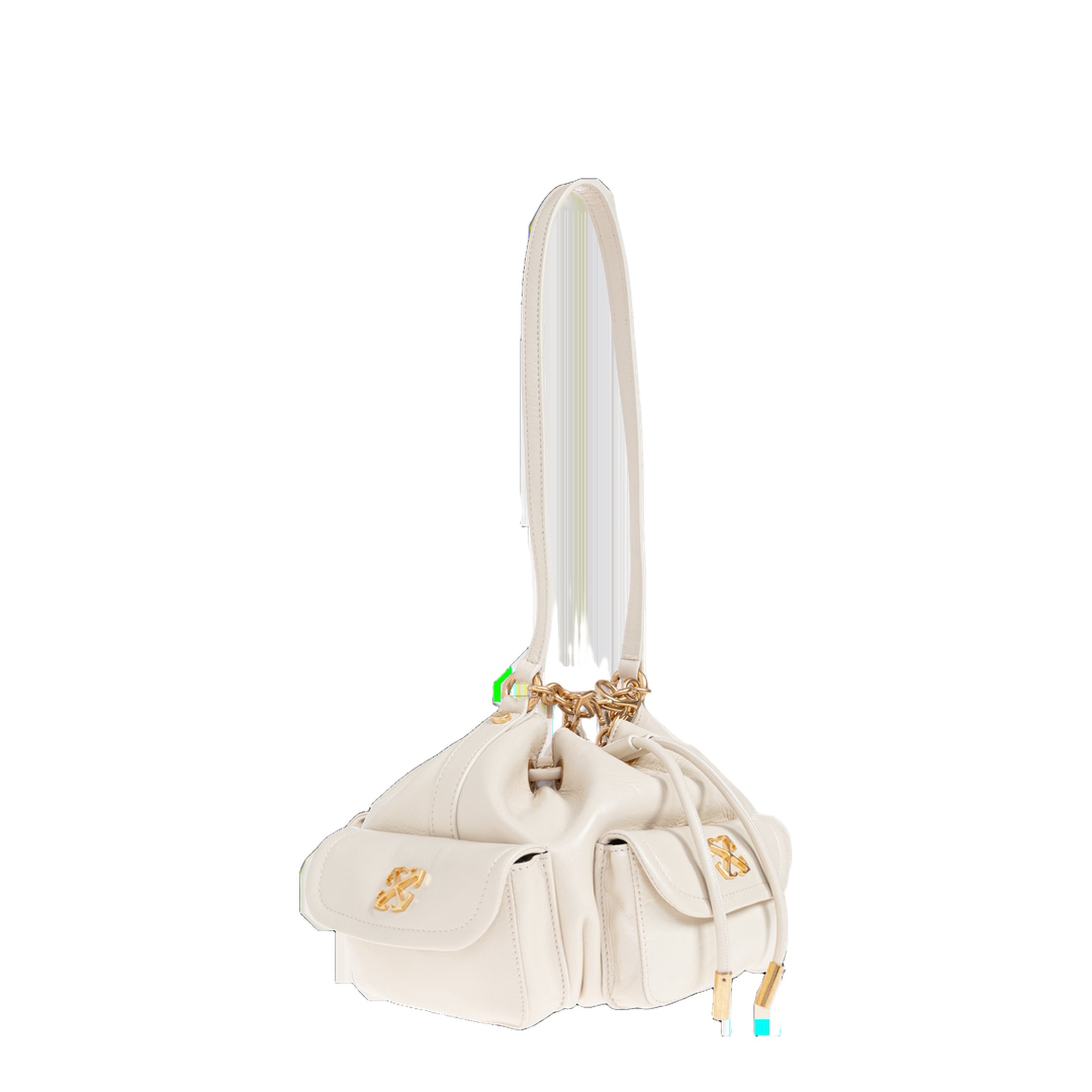 MAYFEYR - Off-White - Dumbo Handbag - OWMY002F25LEA0010400