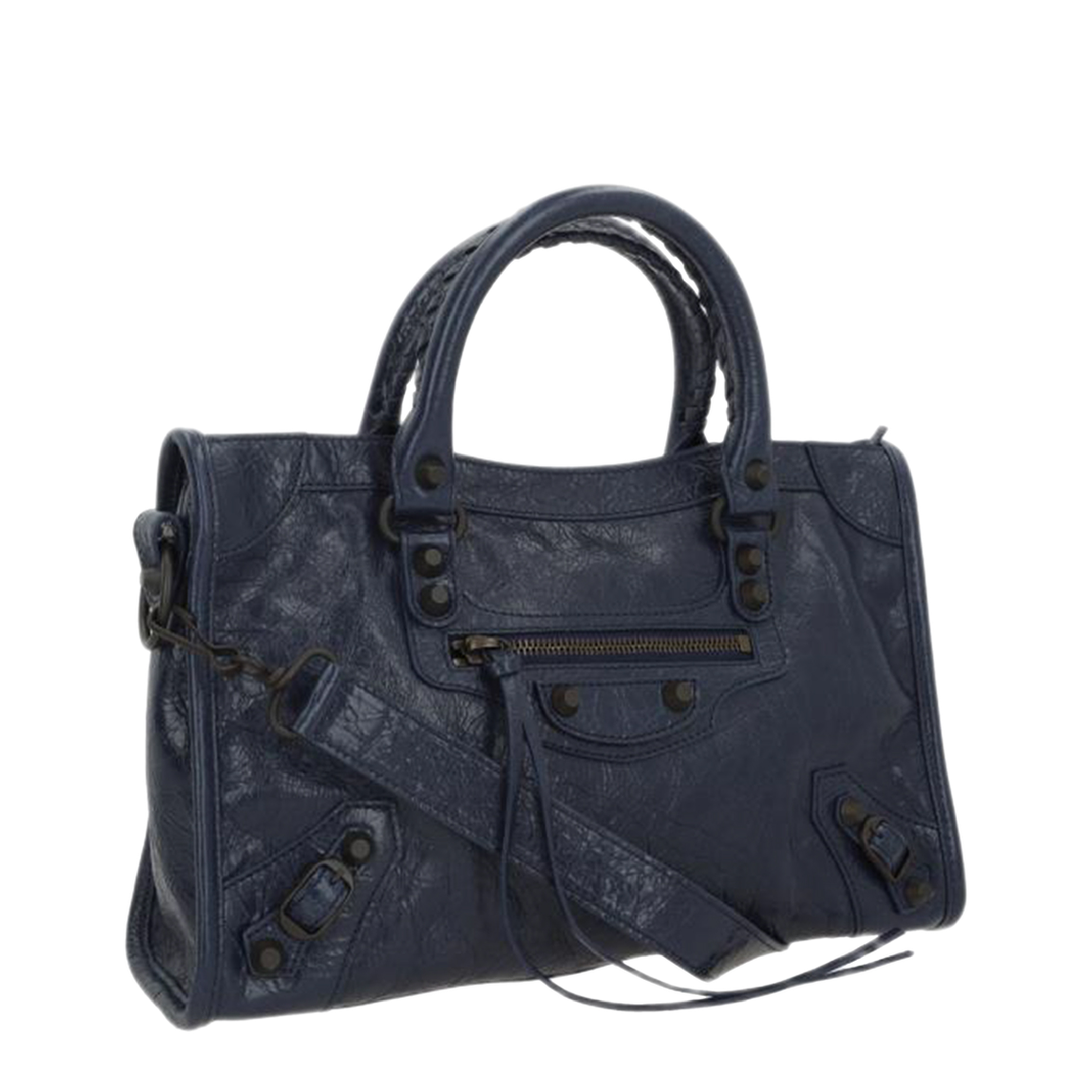 MAYFEYR - Balenciaga - City Medium Bag In Arena Leather - 8230582ABEK