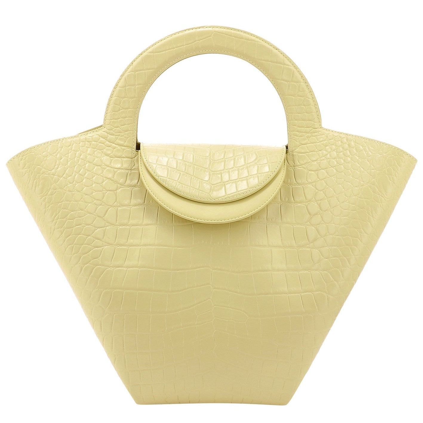 Doll Leather Handbags - Yellow