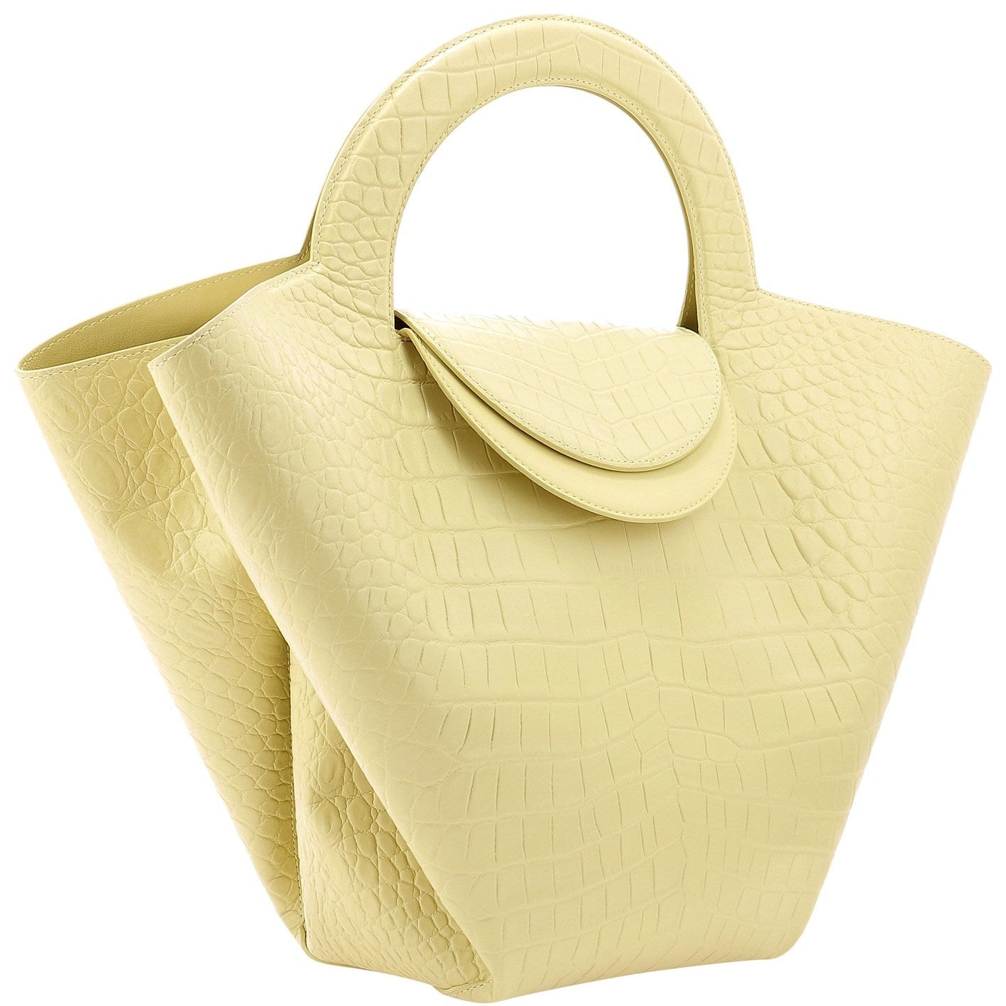 Doll Leather Handbags - Yellow