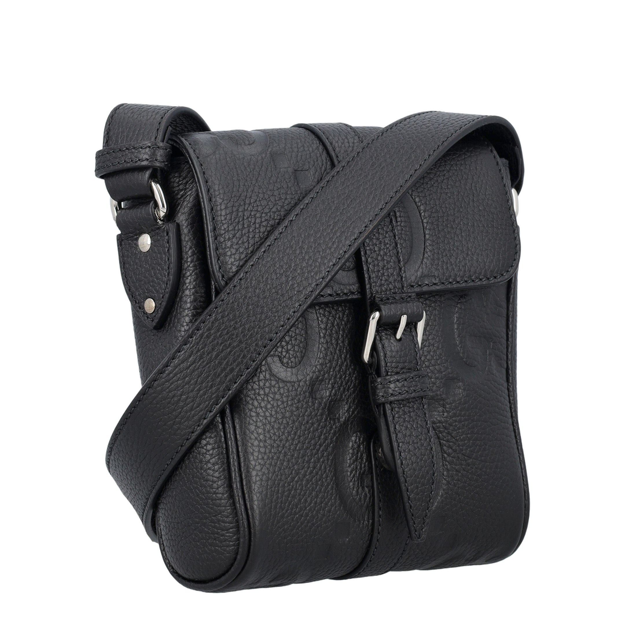 Jumbo Small Shoulder Bag in Black