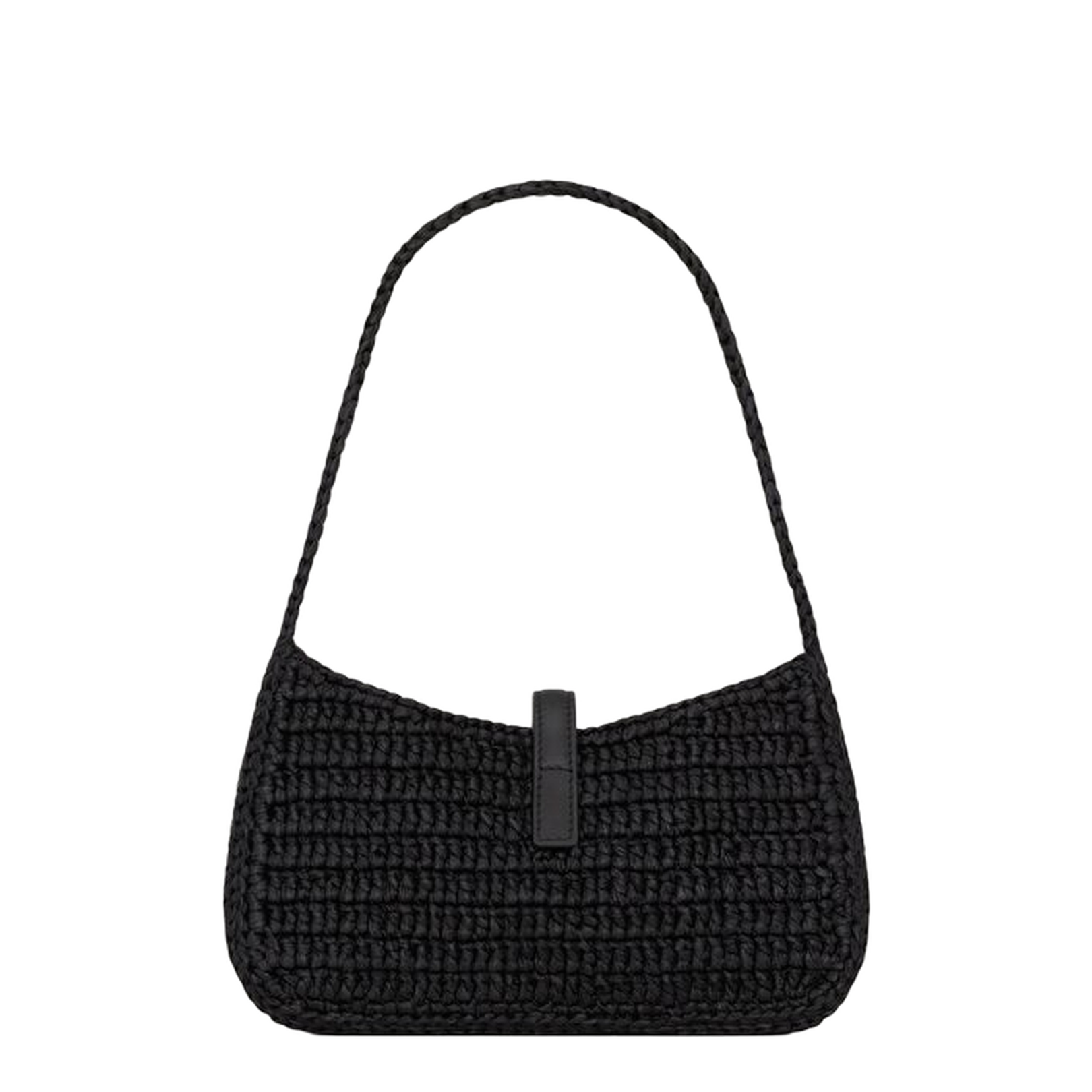 Le 5 à 7 Mini Leather Shoulder Bags - Black