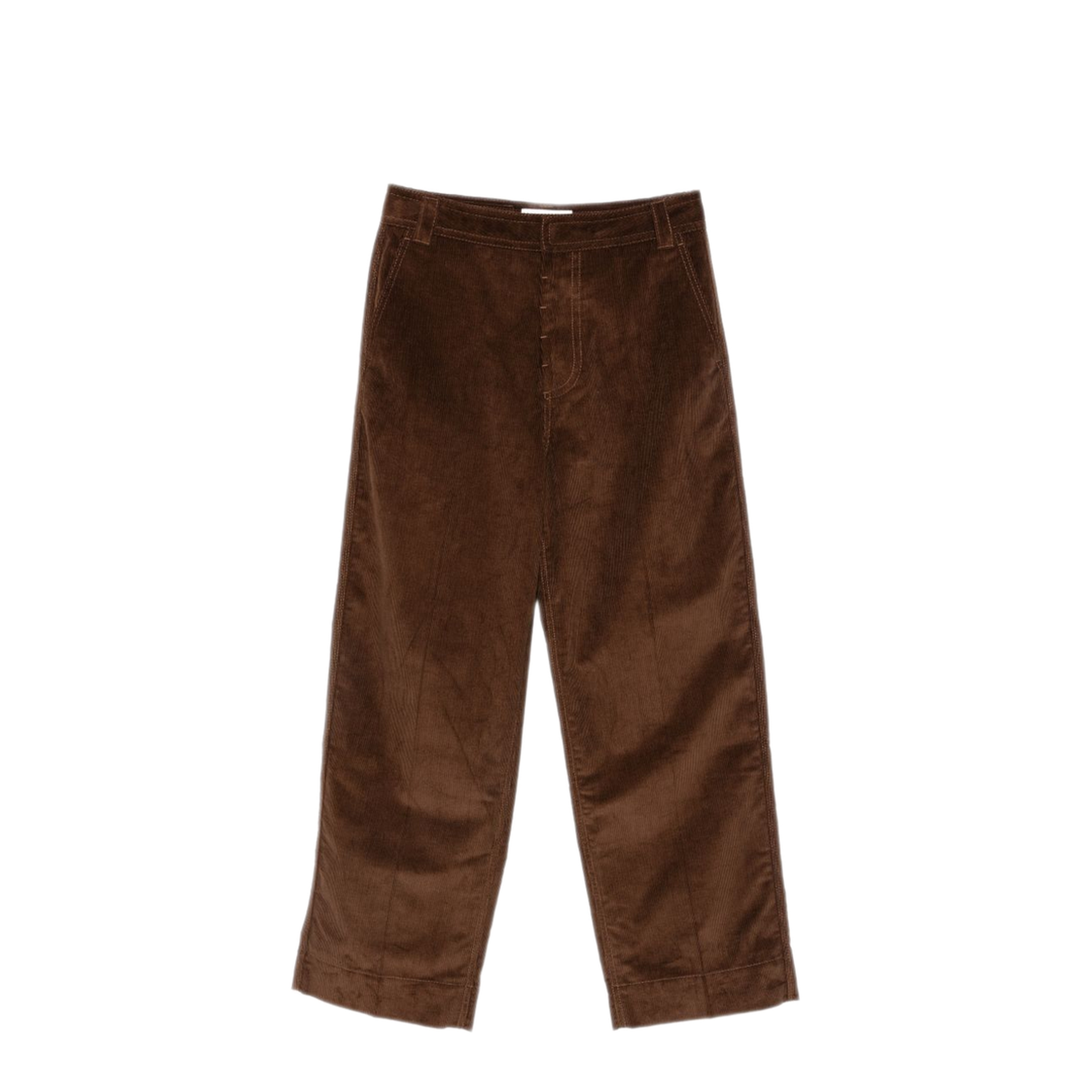 MAYFEYR - Ami Paris - Brown Corduroy Trousers - HTR923CO00892221