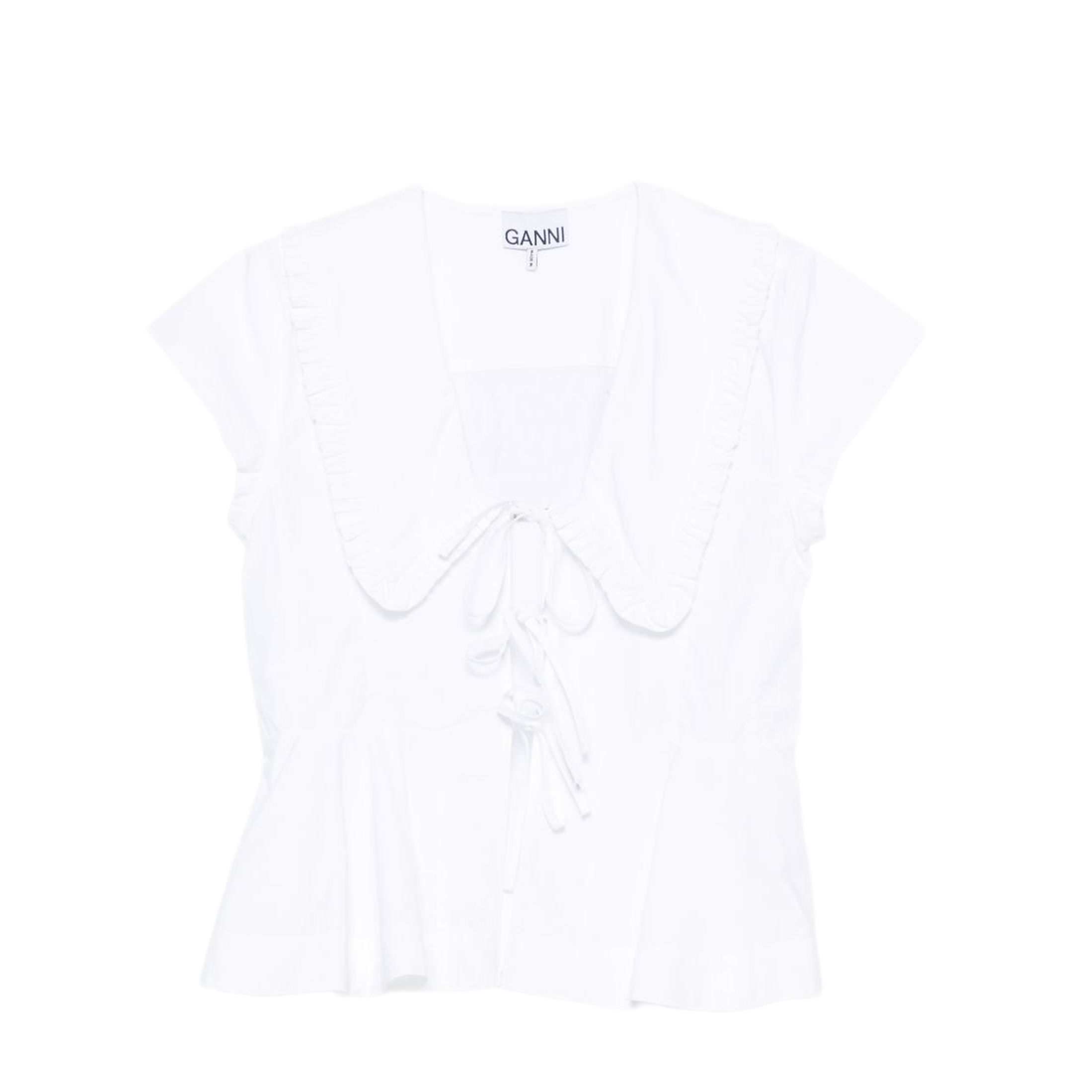 MAYFEYR - Ganni - Top White - A1040341151