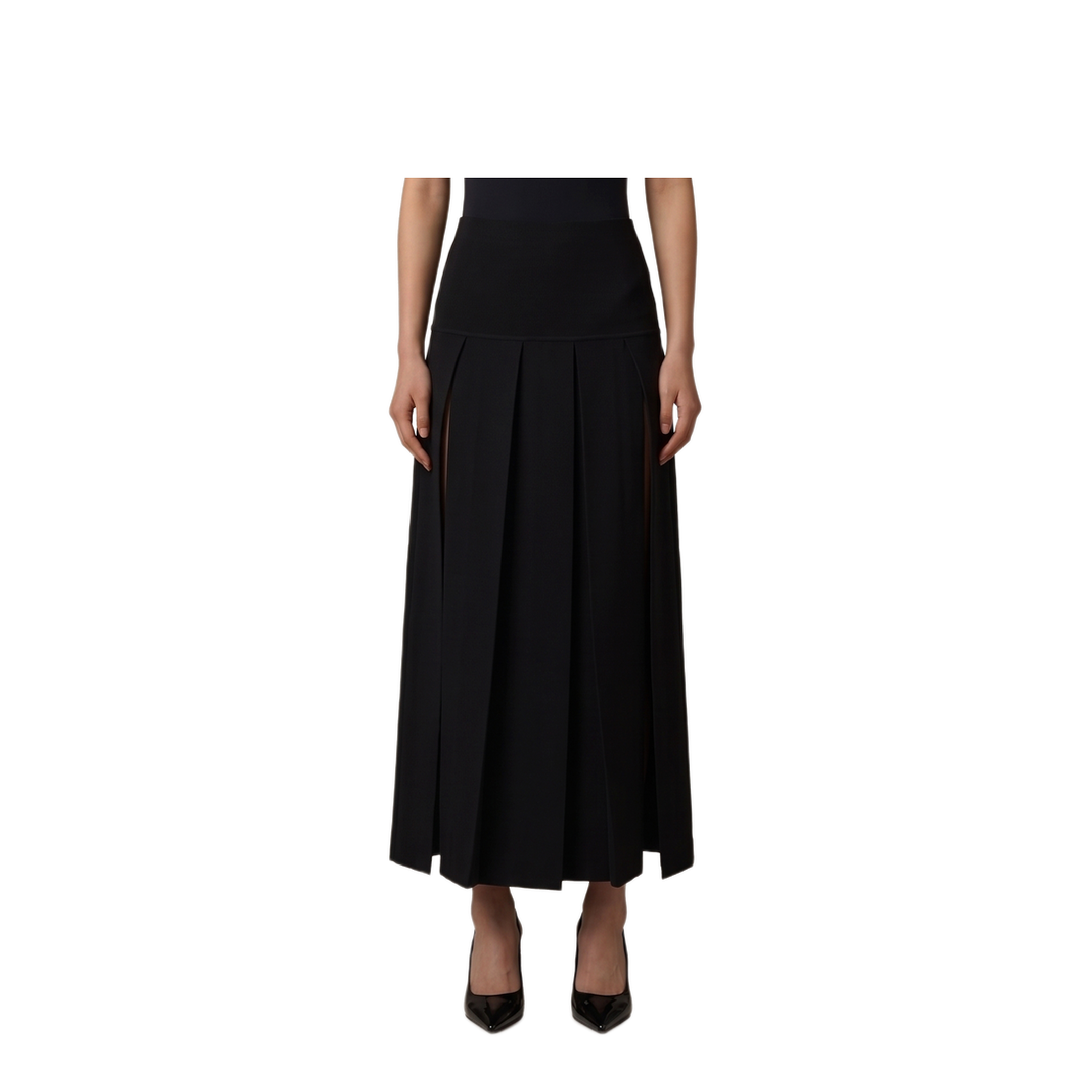 MAYFEYR - Alaia - Pleated Midi Skirt - AA9J2584K224D995