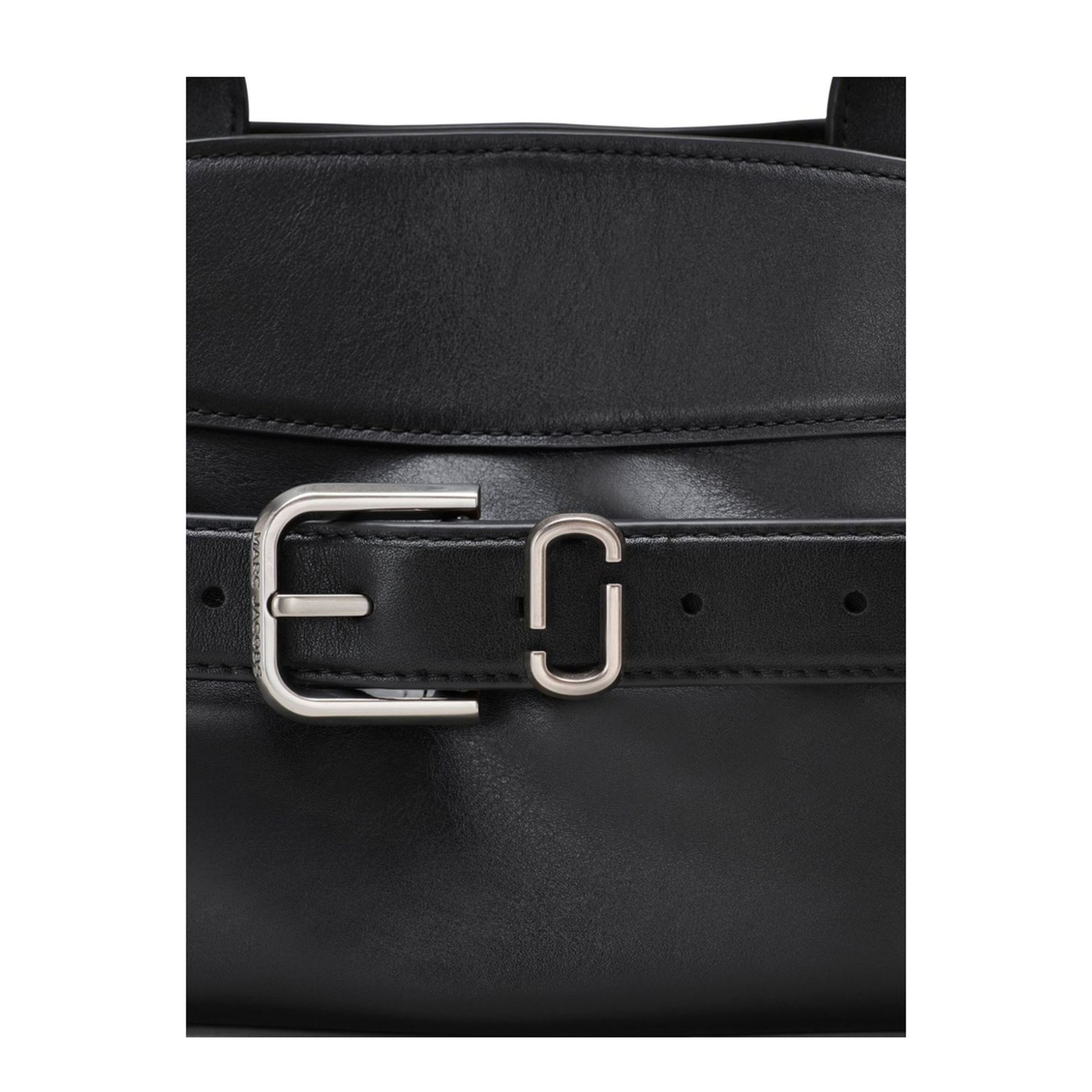 Dakota Small Leather Satchel - Black