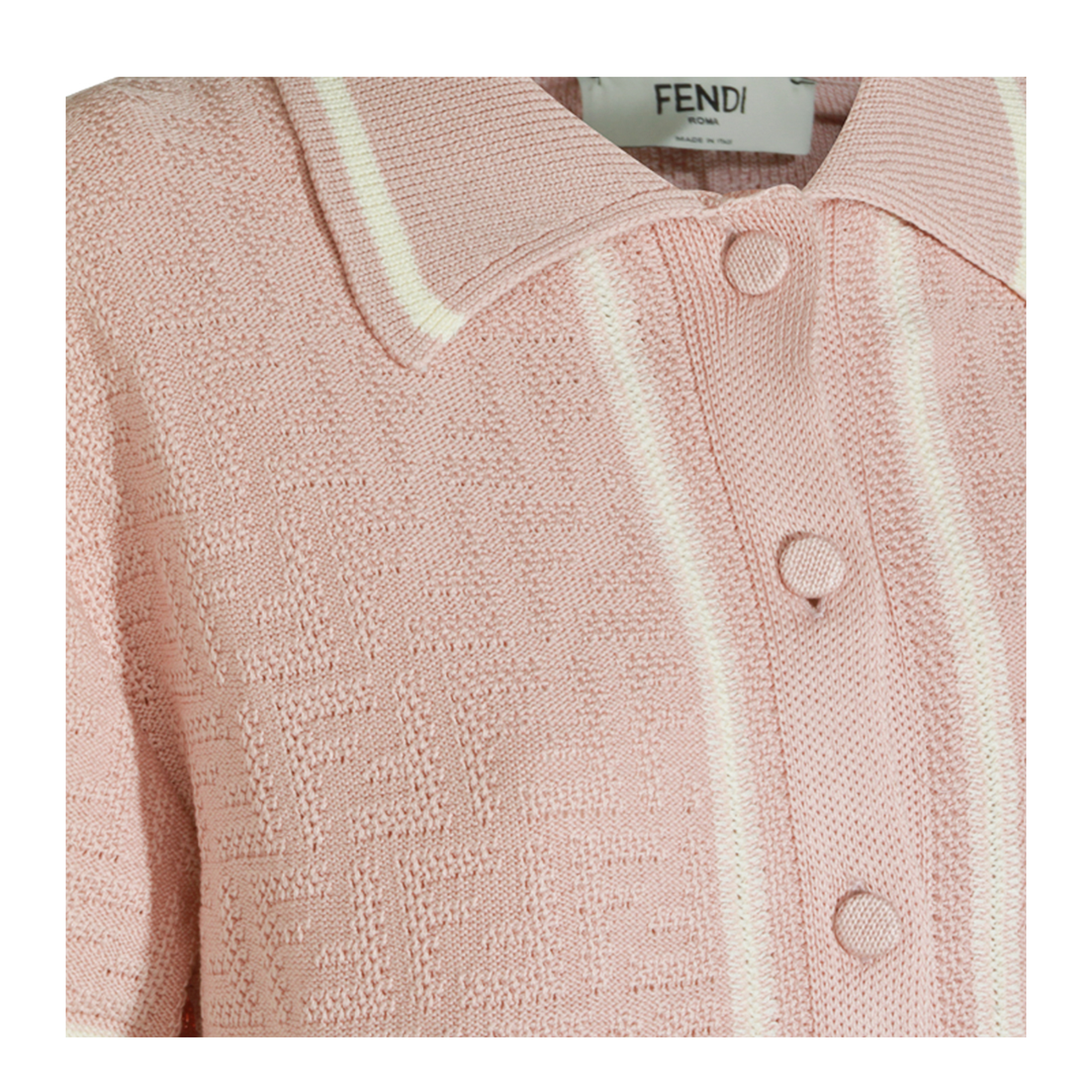 MAYFEYR - Fendi - Polo Shirt - Pink - FZE584AV8QF1WX8