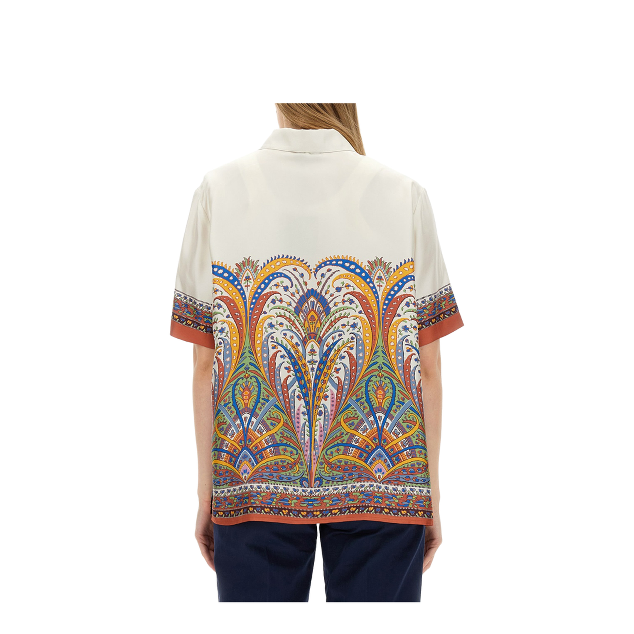 Printed Silk Shirt