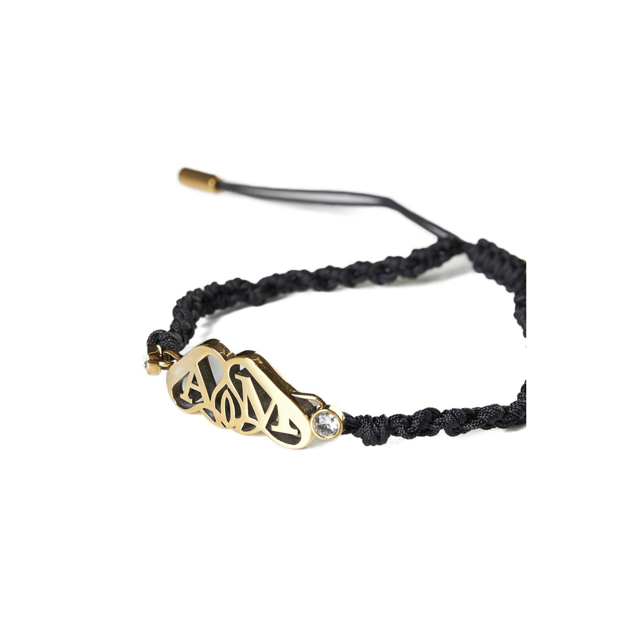 MAYFEYR - Alexander Mcqueen - Friendship Bracelet Black - 78097310CGN1085