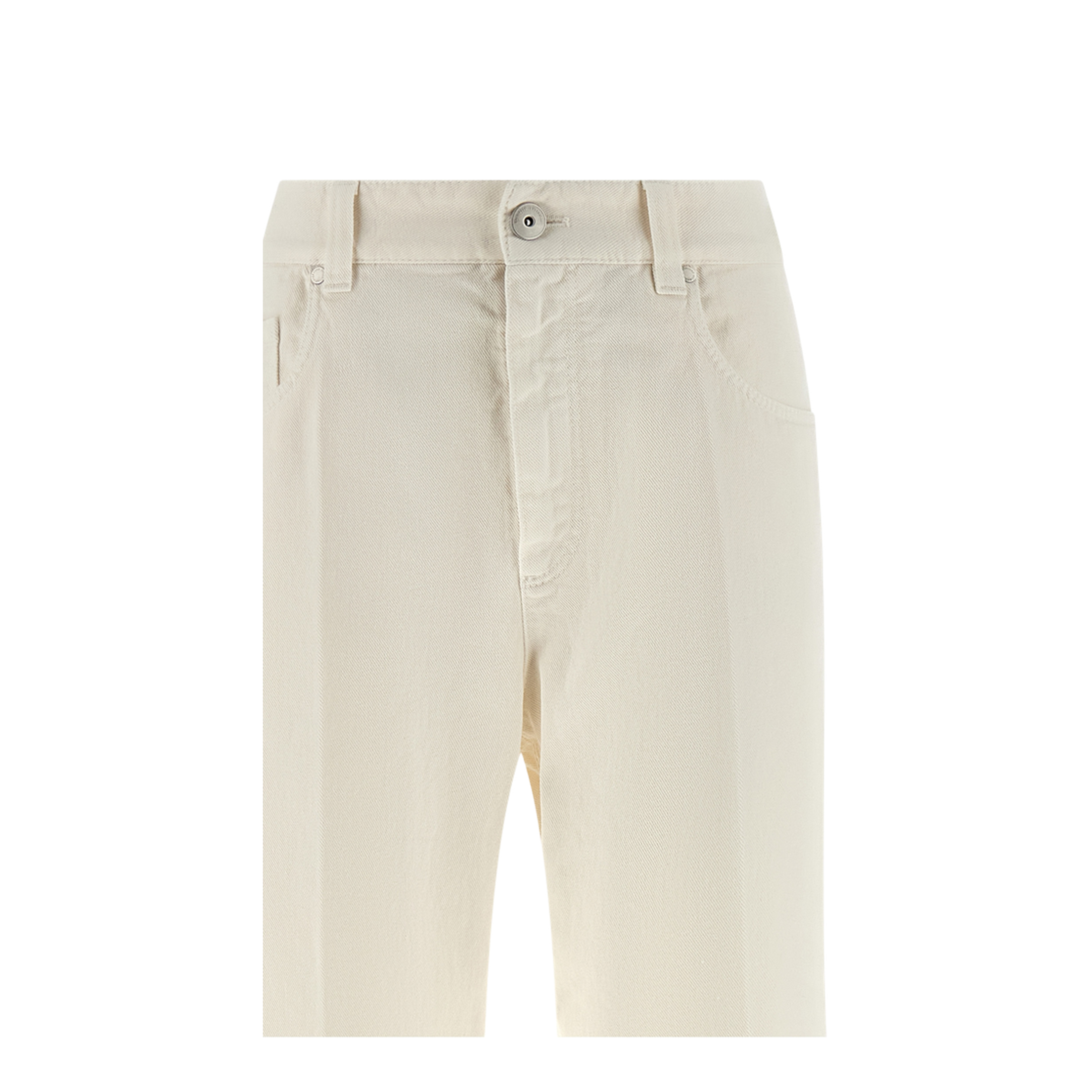 Contemporary Loose Jeans White