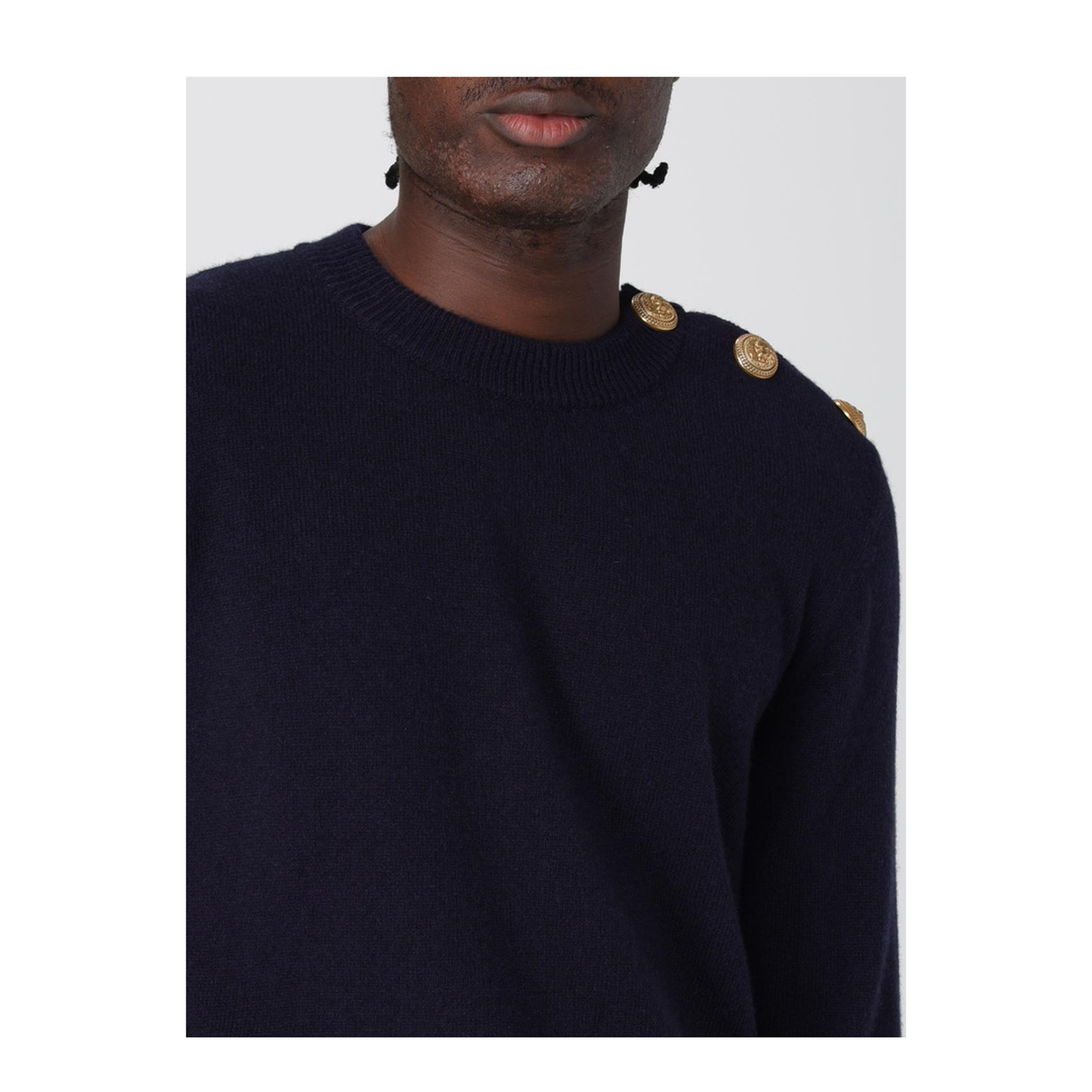 Eco-cashmere Jumper Navy