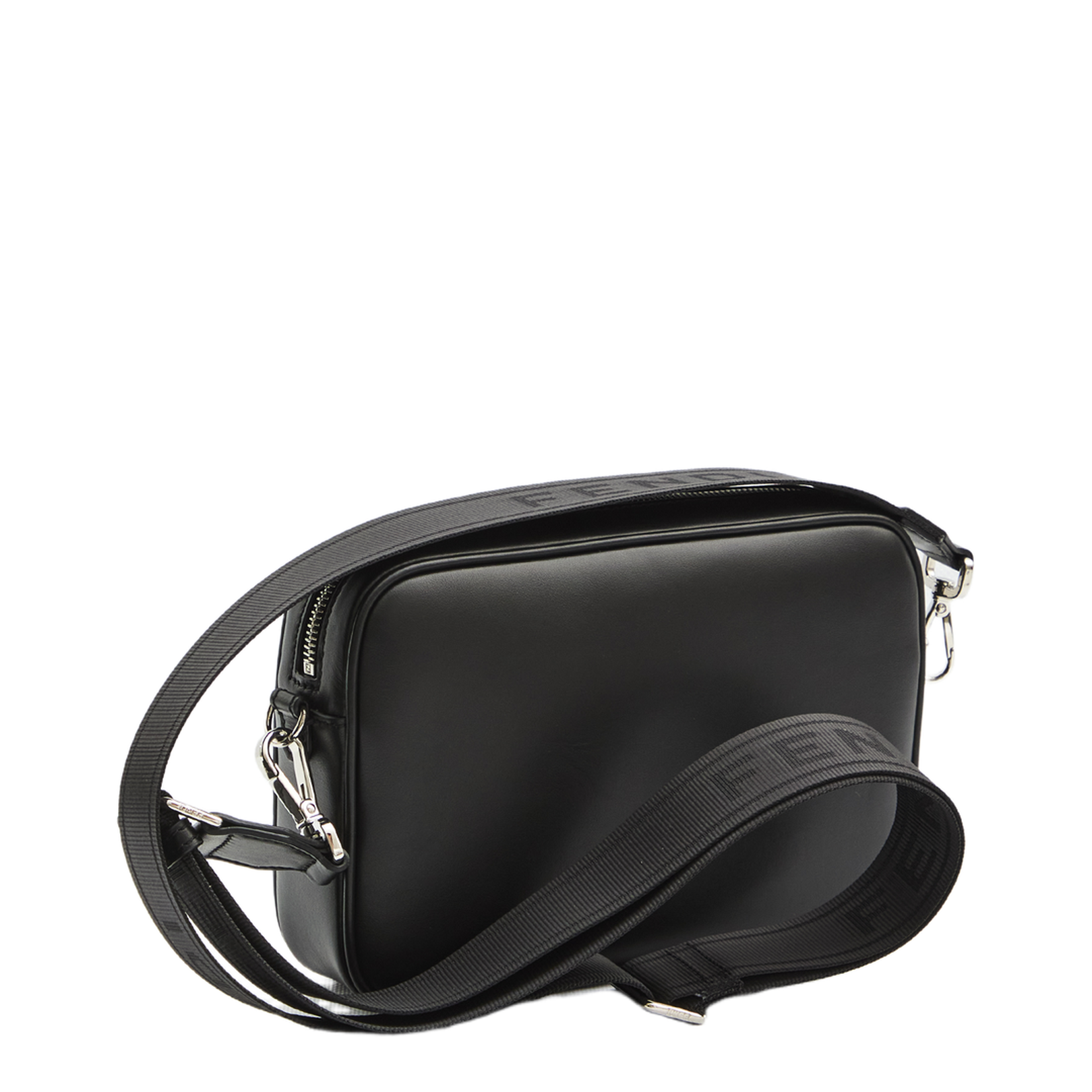 Squared Camera Case Fabric Black