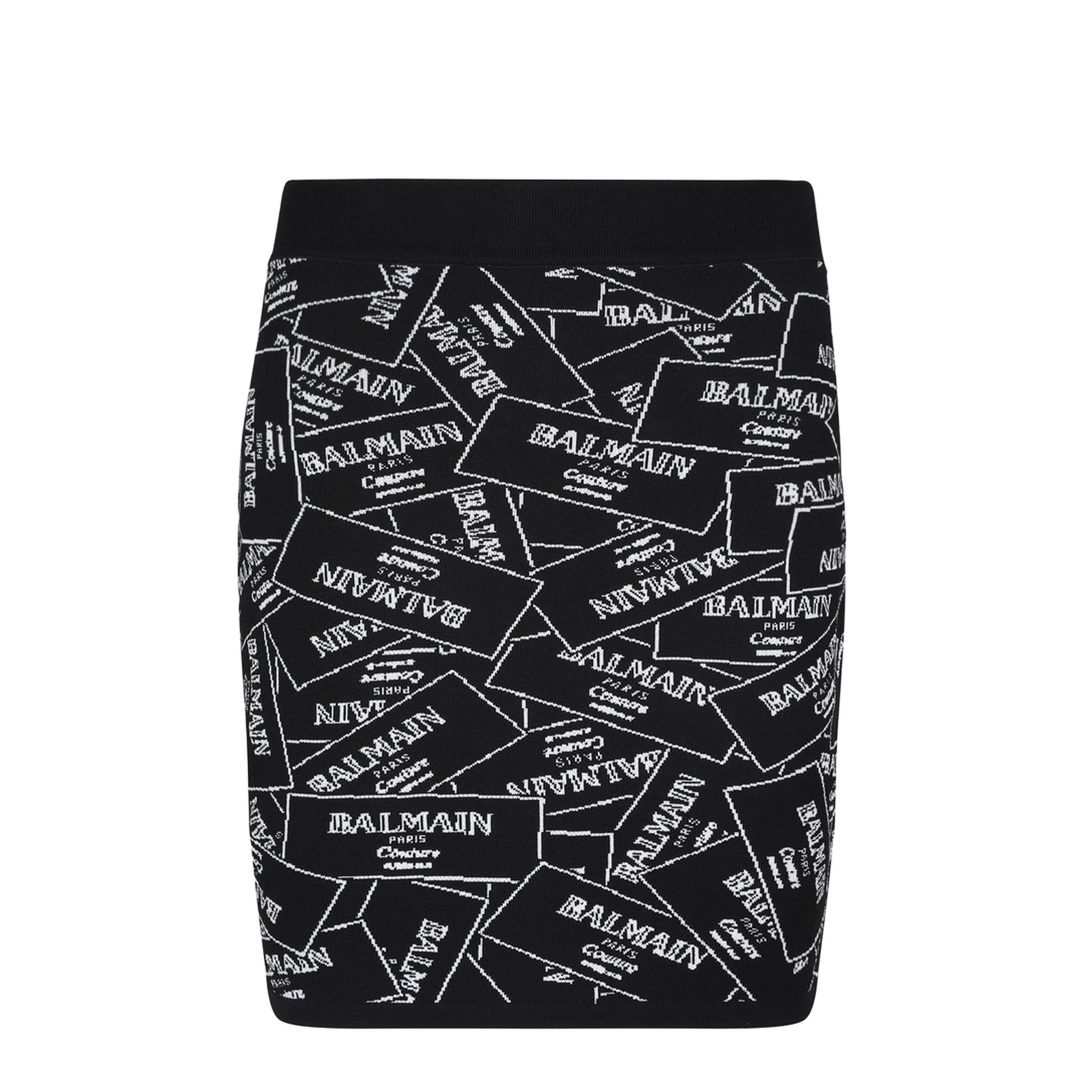 Short Skirt with Monogram