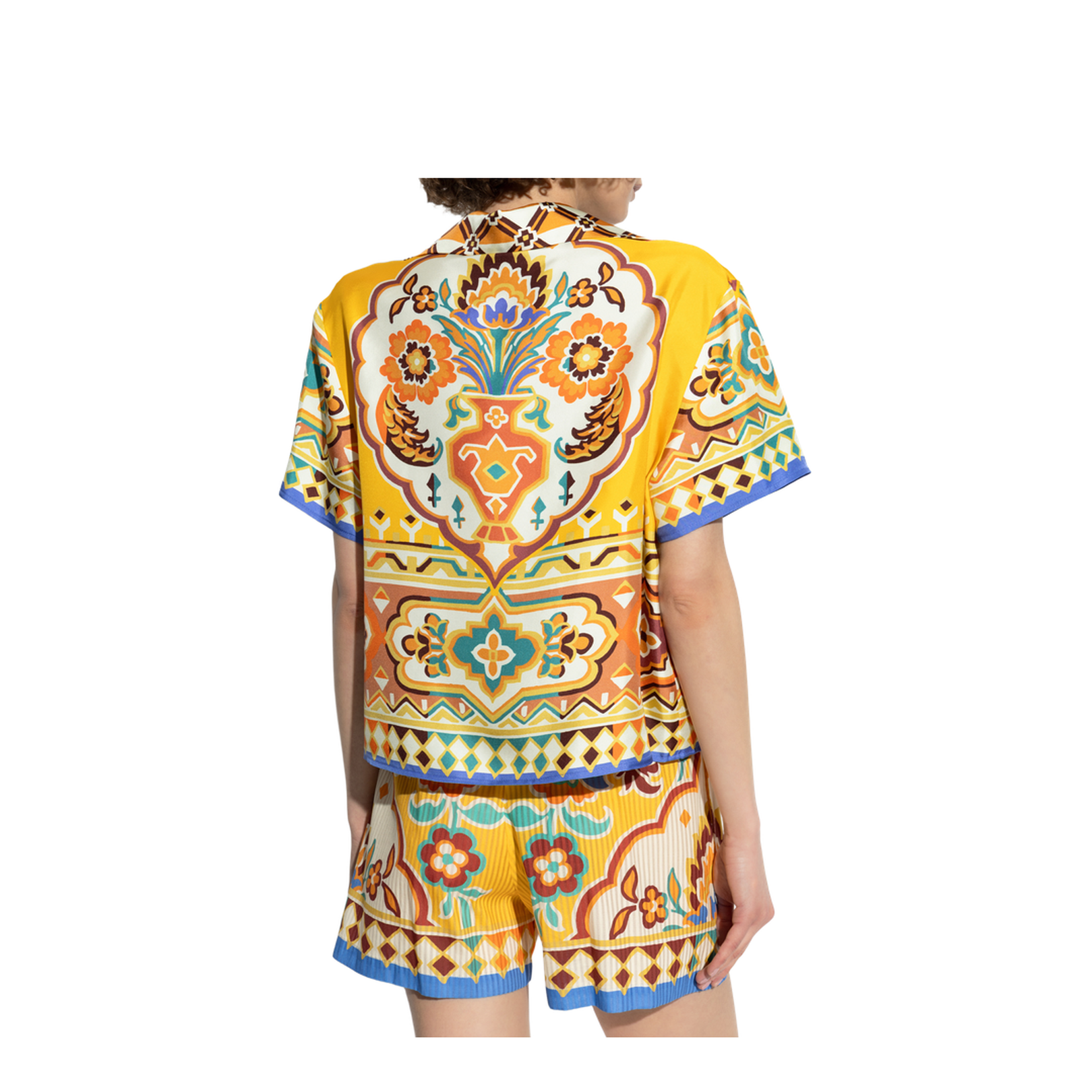 Silk Short-Sleeve Shirt