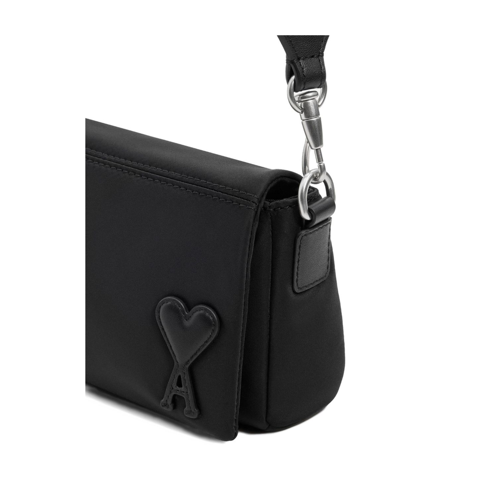 Black Nylon Canvas Lunch Box Bag
