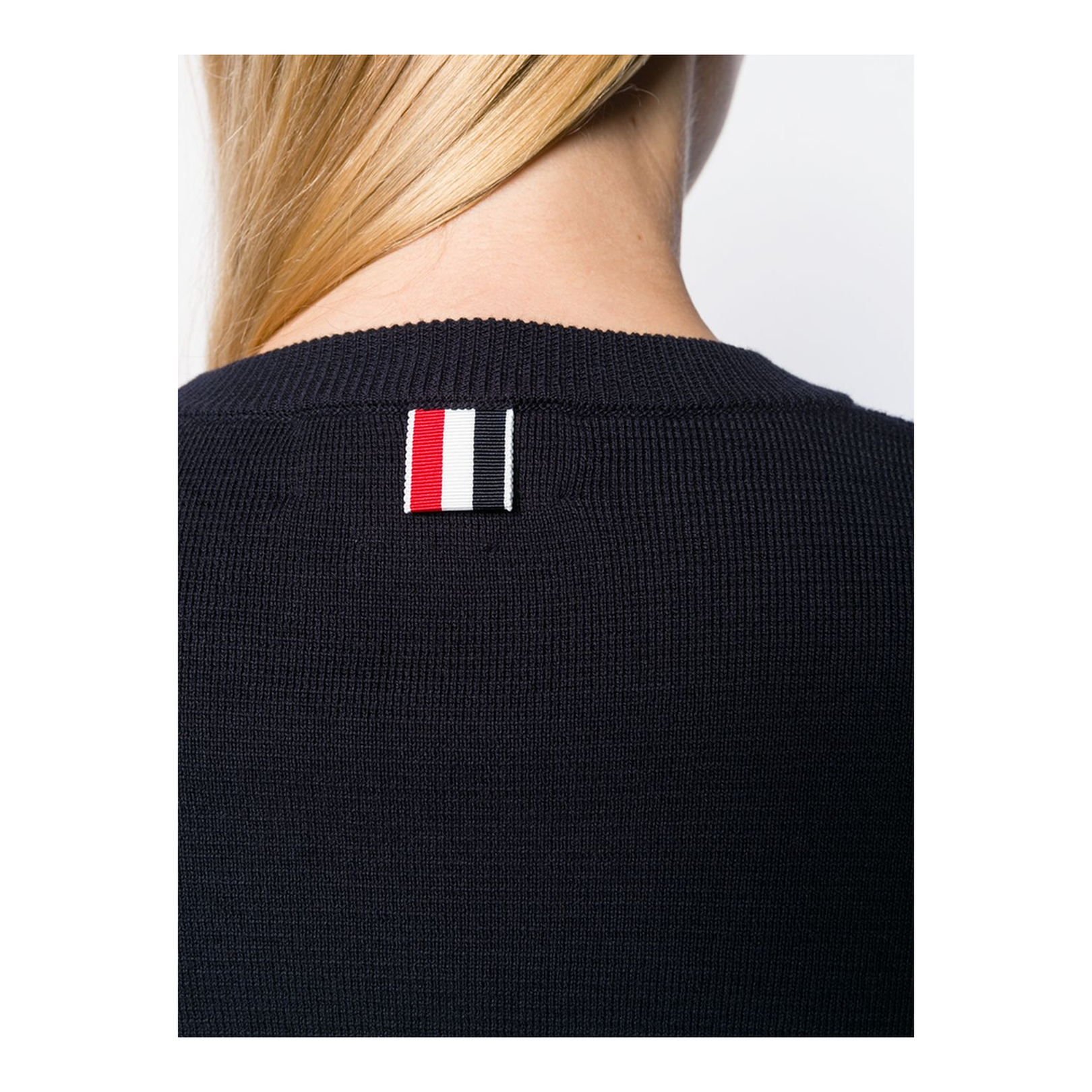 Thom Browne 4-Bar Milano Stitch Jumper