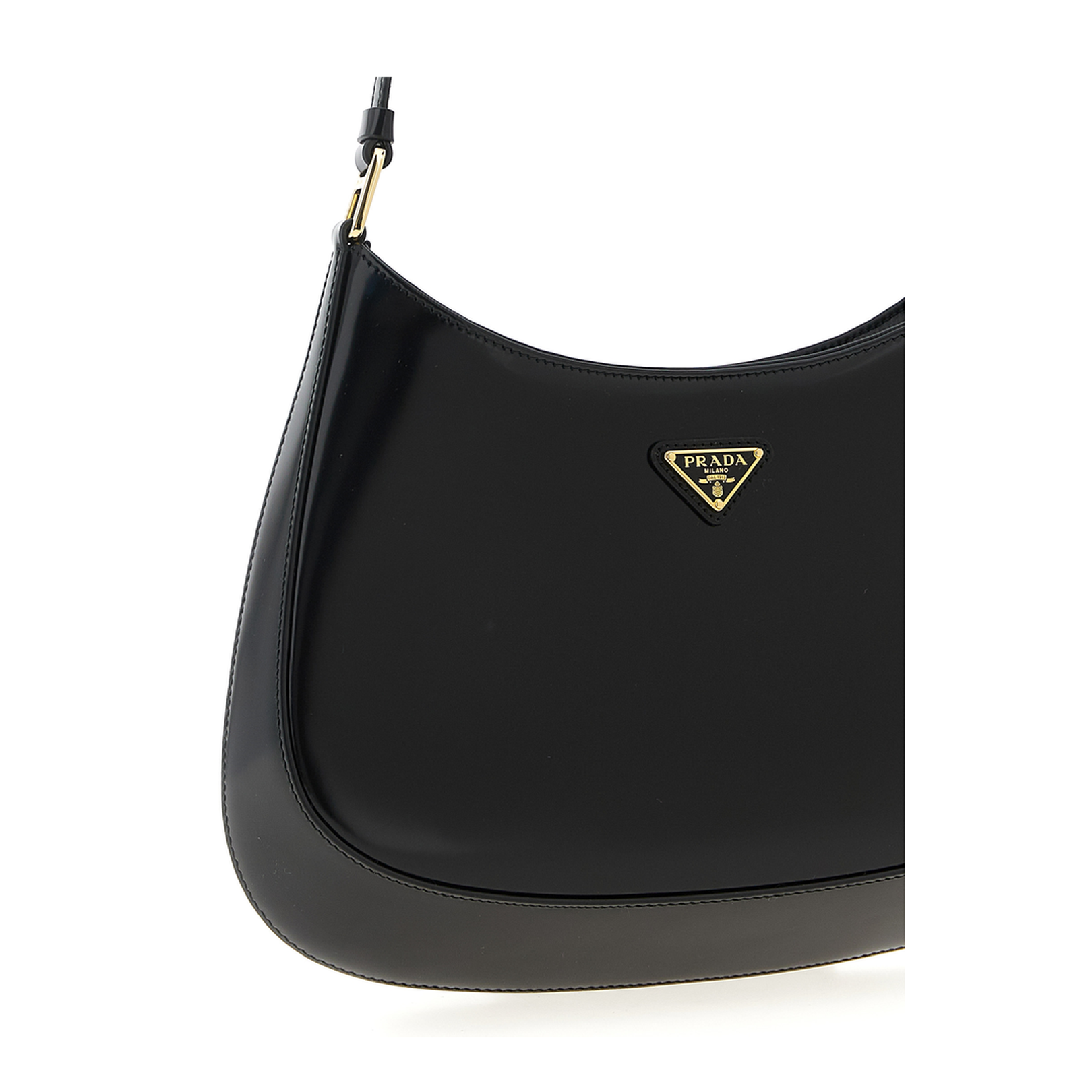 Cleo Brushed Leather Shoulder Bag