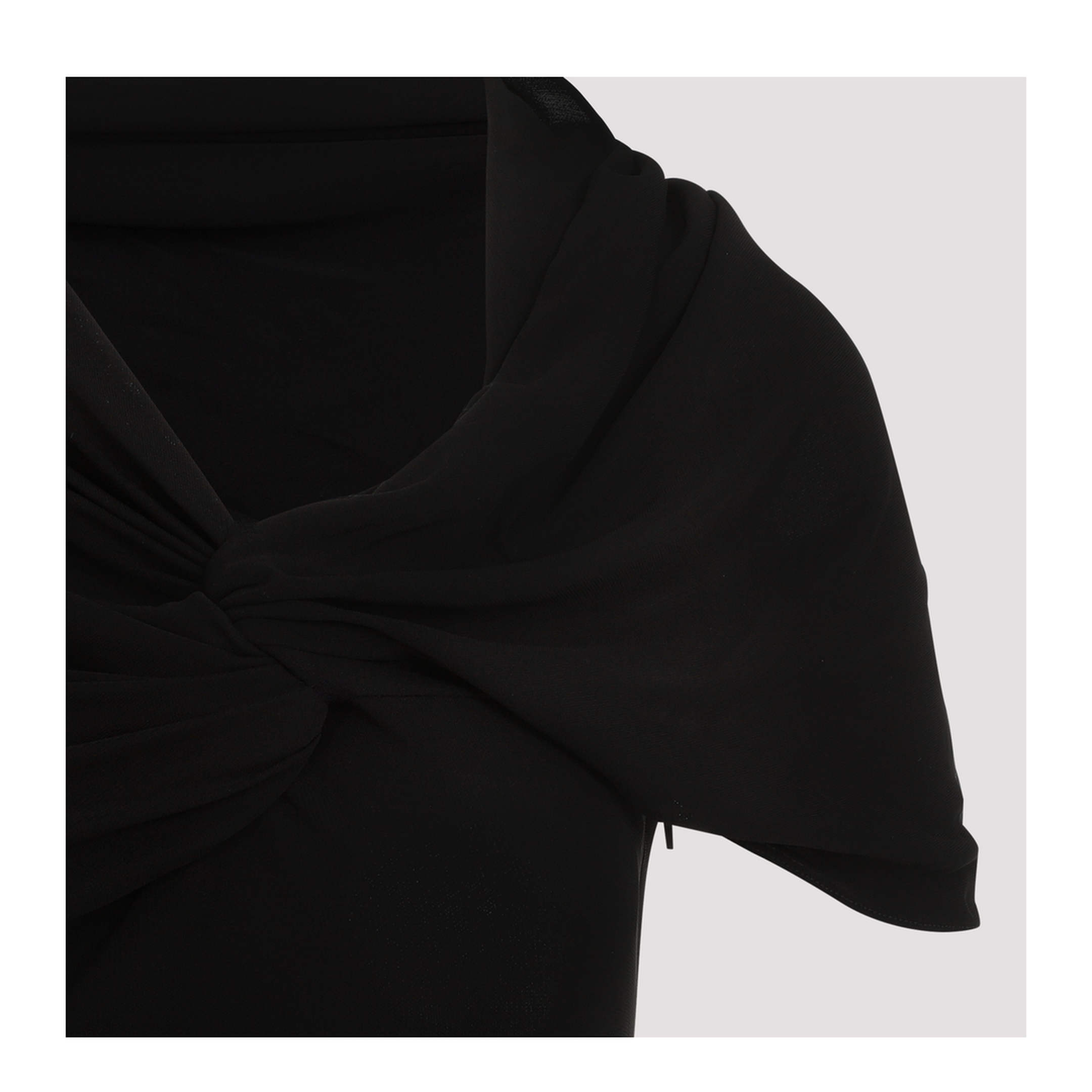 MAYFEYR - Saint Laurent - Viscose Mini Dress - 753164Y7F931000