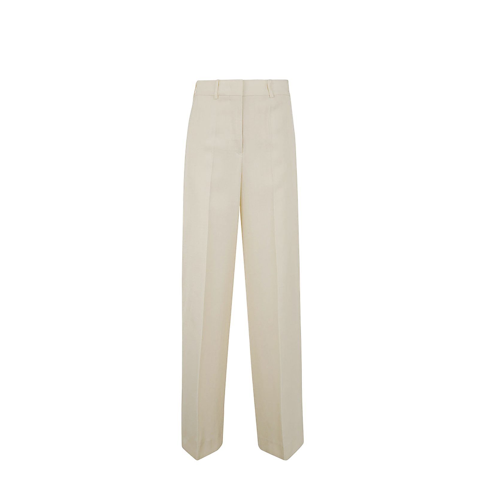 Wide Pleat-Front Trousers