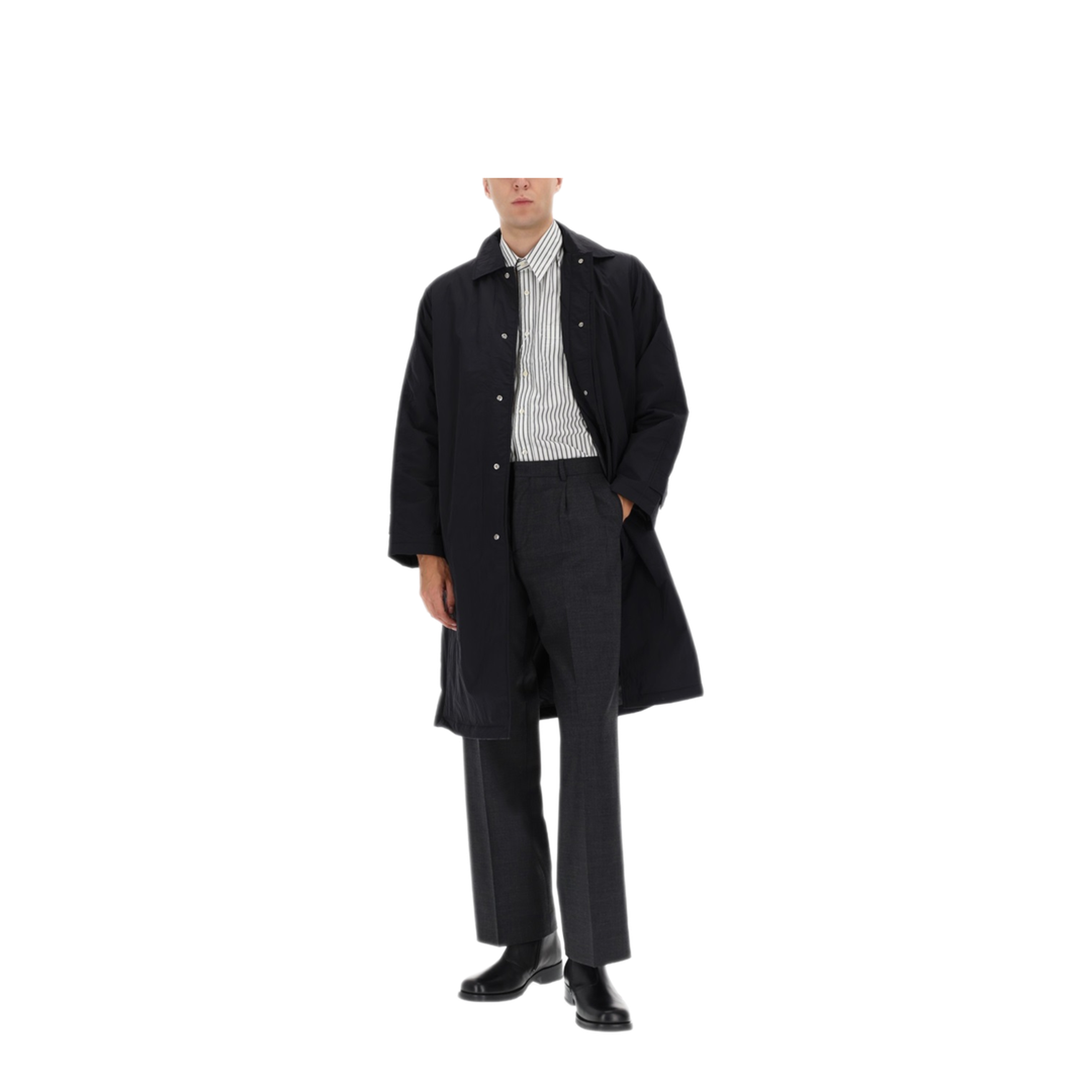 MAYFEYR - SUNFLOWER - Relaxed Coat - 4197BLACK