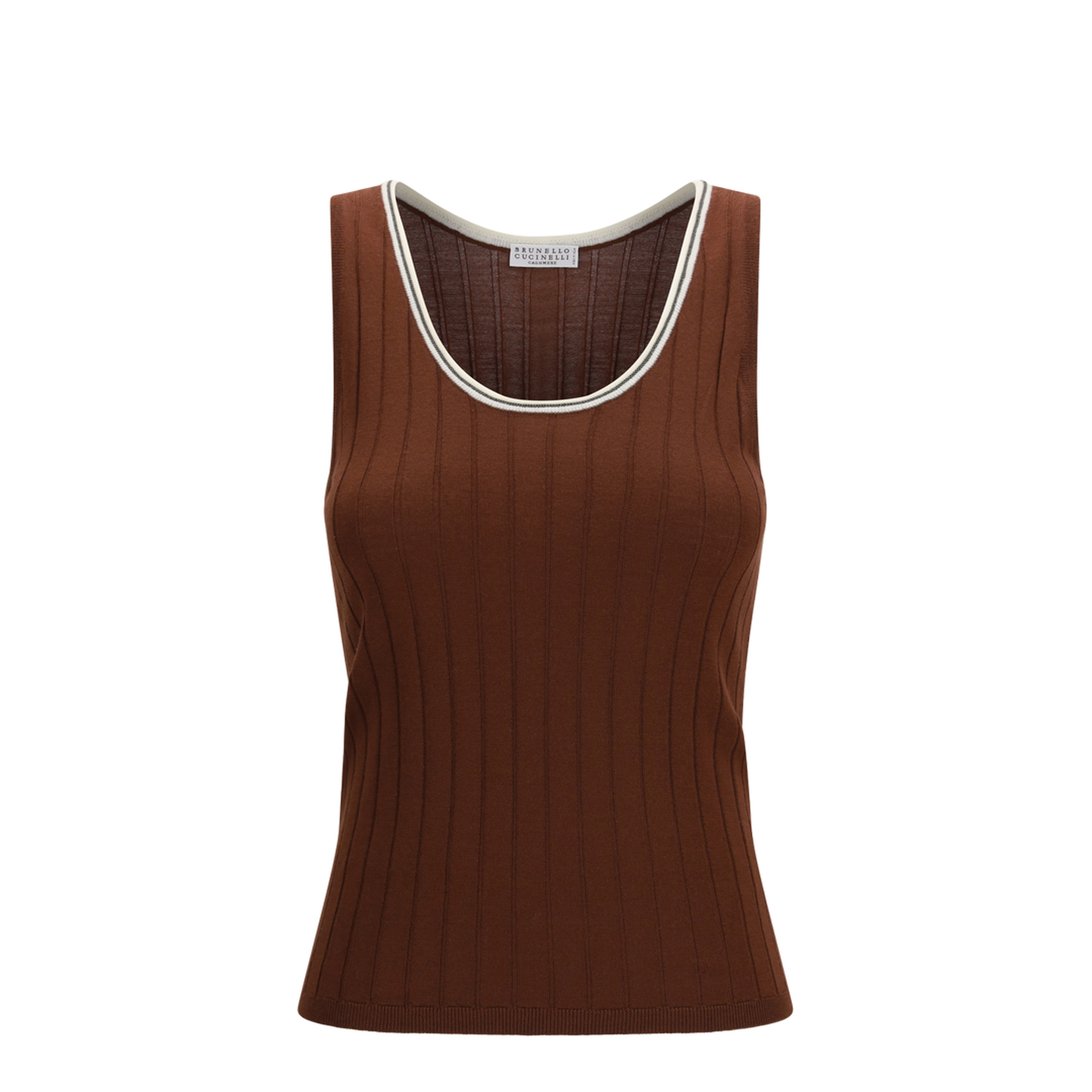MAYFEYR - Brunello Cucinelli - Ribbed Jersey Top - M14817210