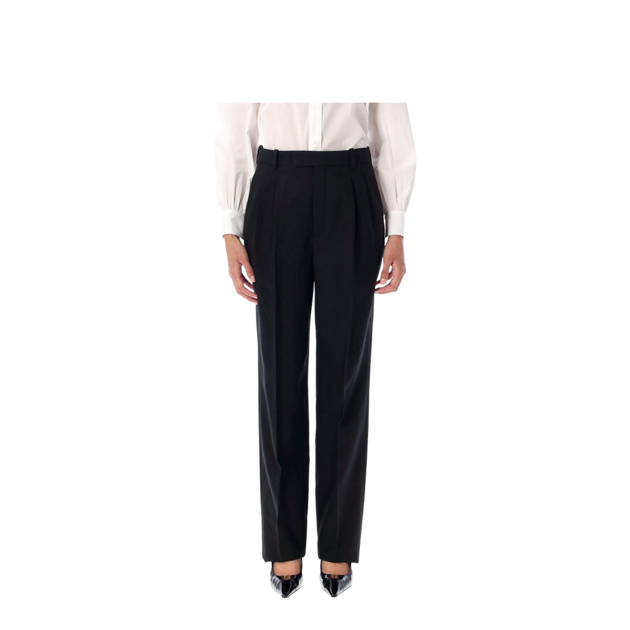 MAYFEYR - Saint Laurent - Trousers Black - 837054Y7B731000