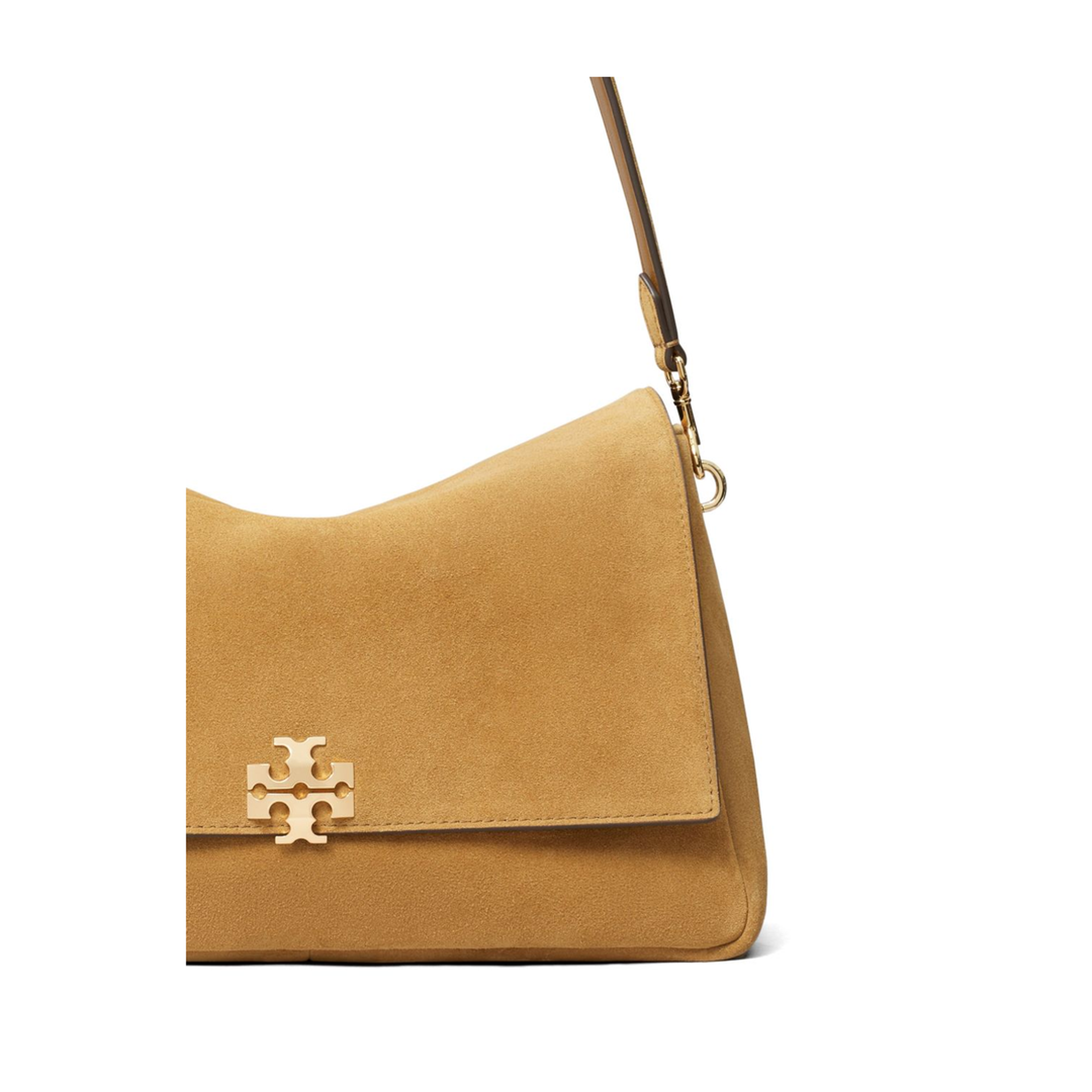 Medium Suede Shoulder Bags - Brown