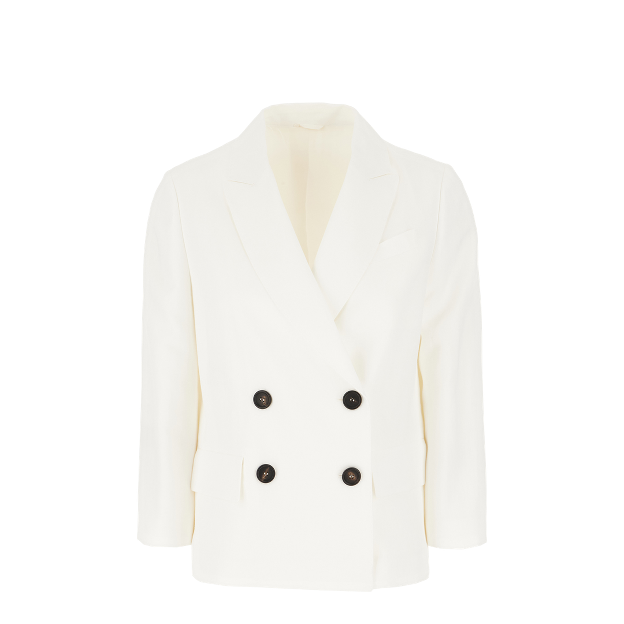 Ivory Jersey Blazer