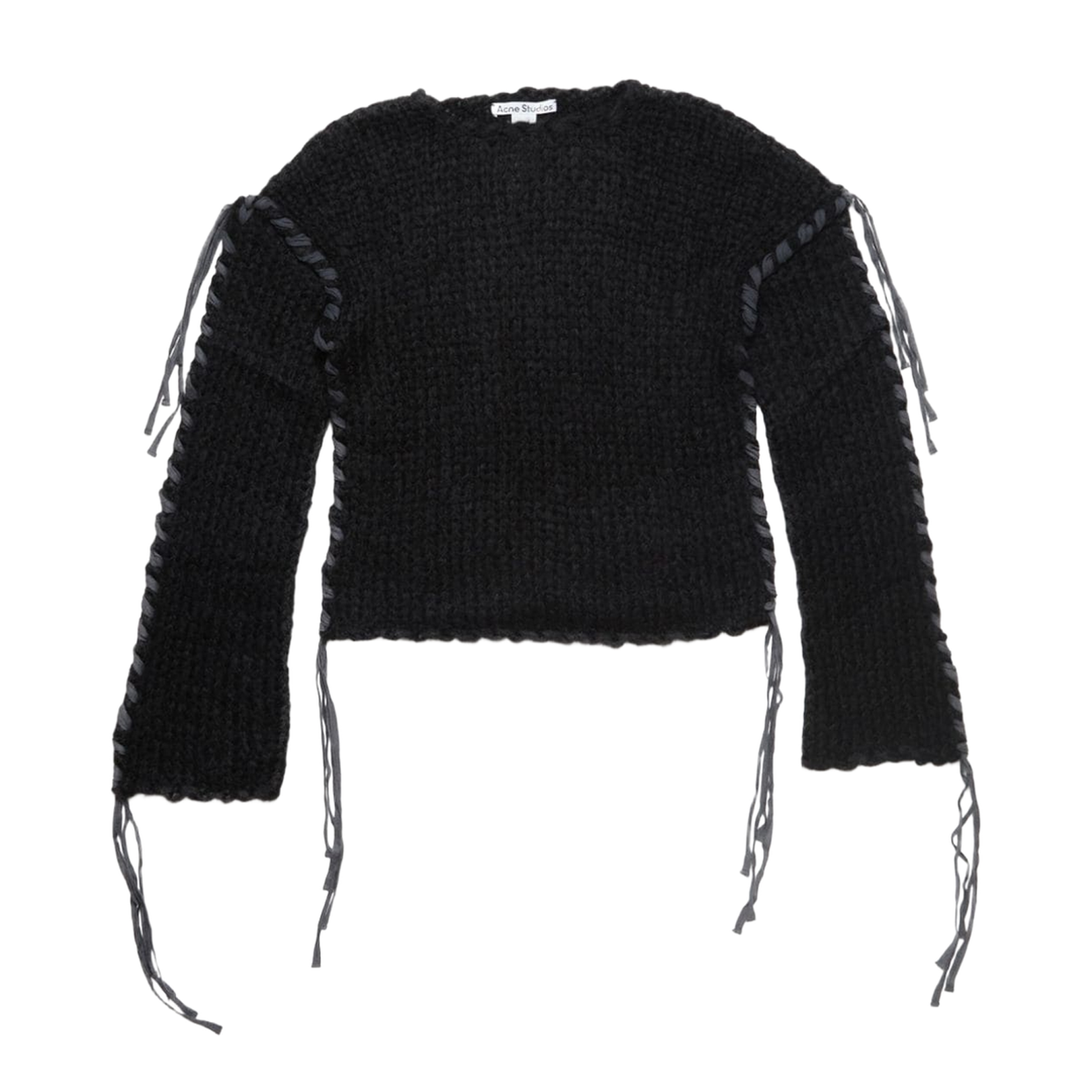 Knitted Sweater in Black