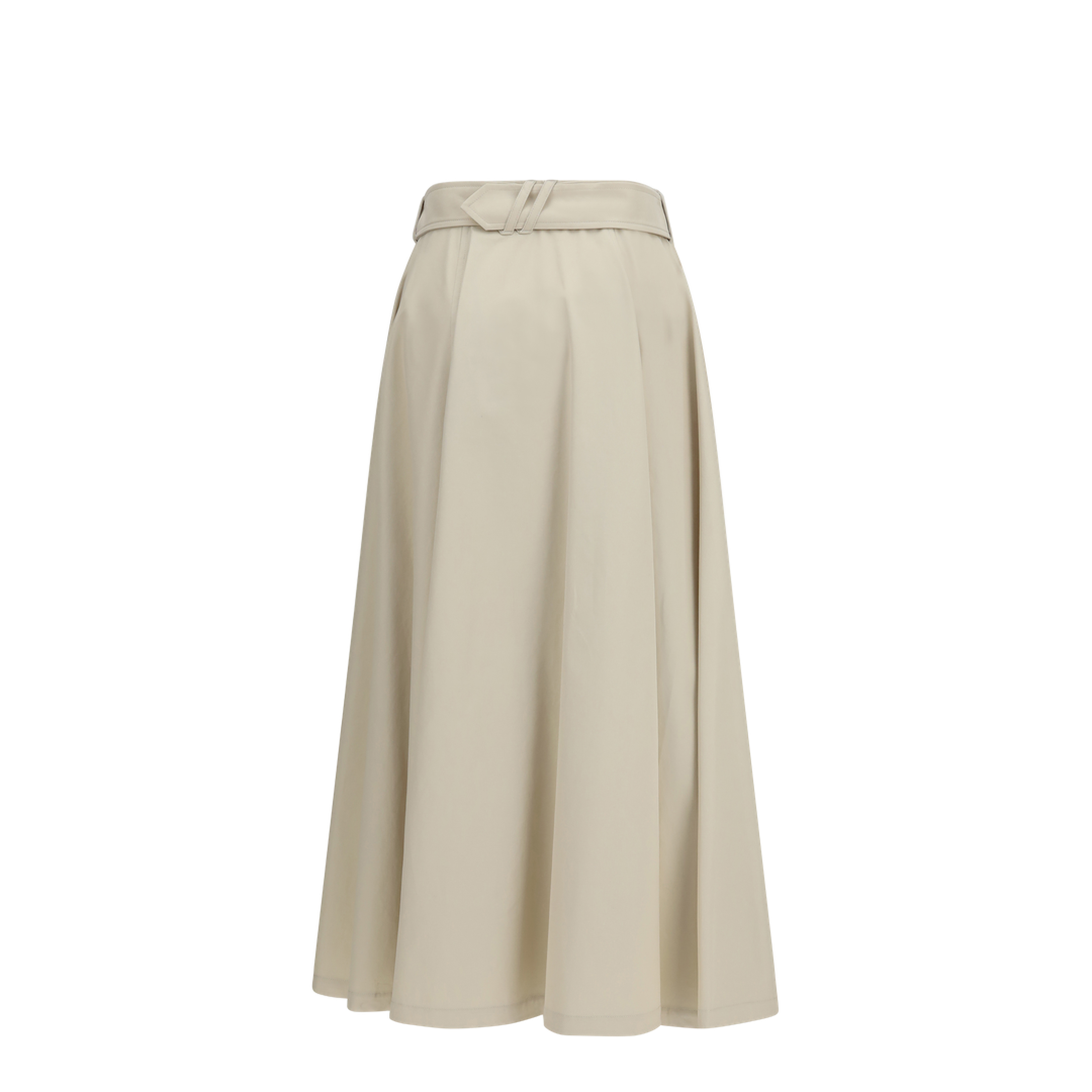 MAYFEYR - Burberry - Midi Trench Skirt In Gabardine - 8126613