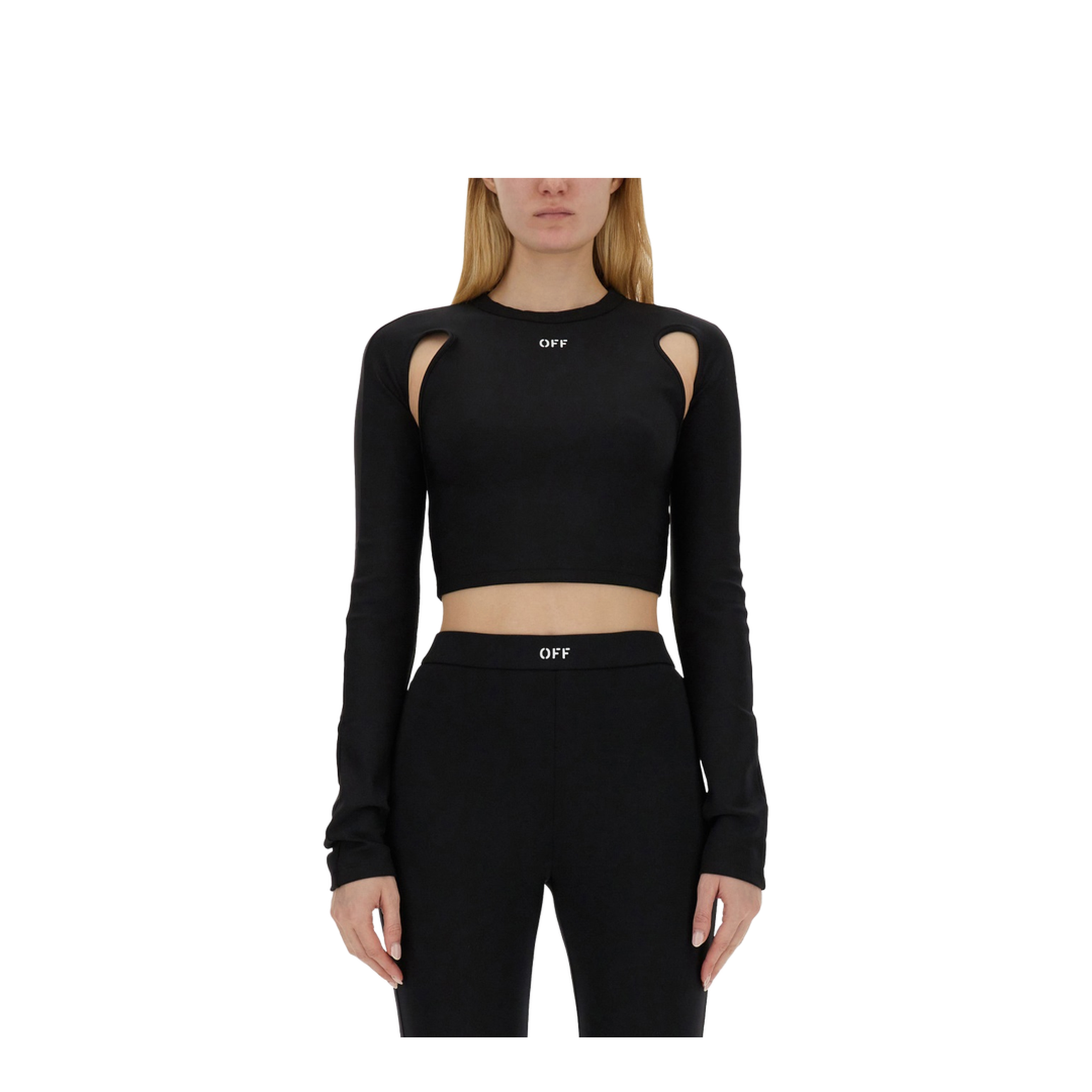 MAYFEYR - Off-White - Tops With Logo - OWAD211C99JER0011001