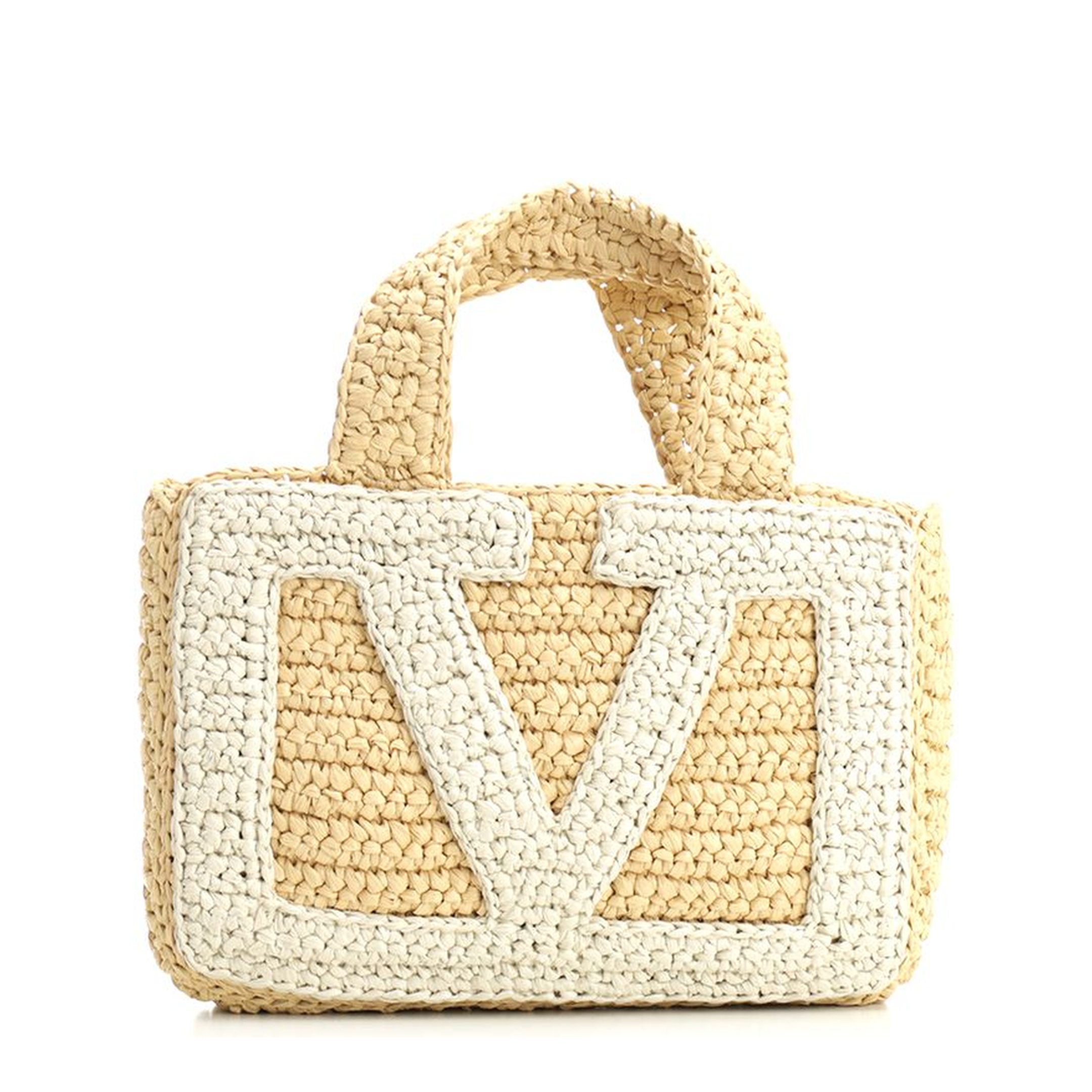 Small Tote Viva Superstar Crochet Crochet Rafia