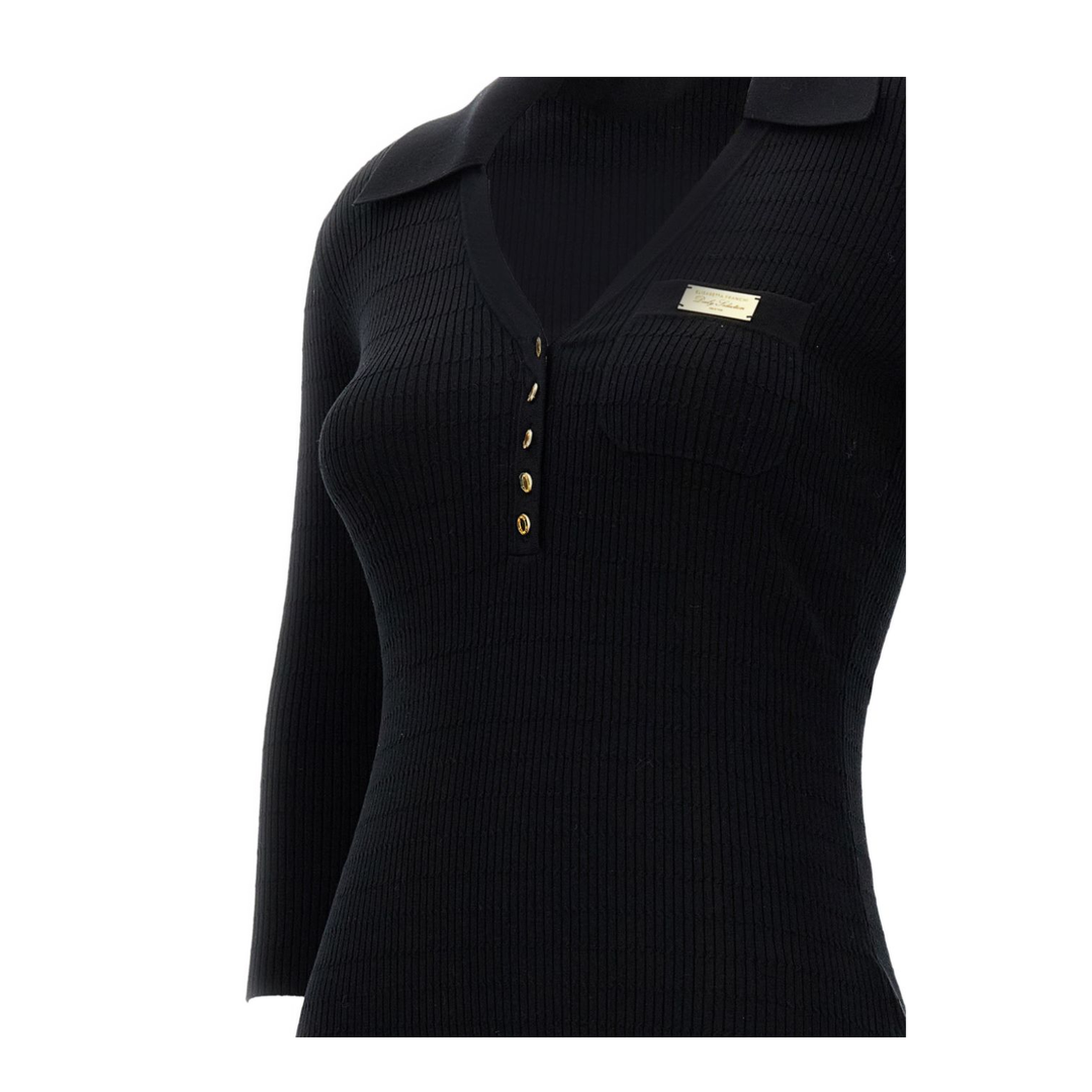 MAYFEYR - Elisabetta Franchi - Sweaters Black - MK86B61E2110
