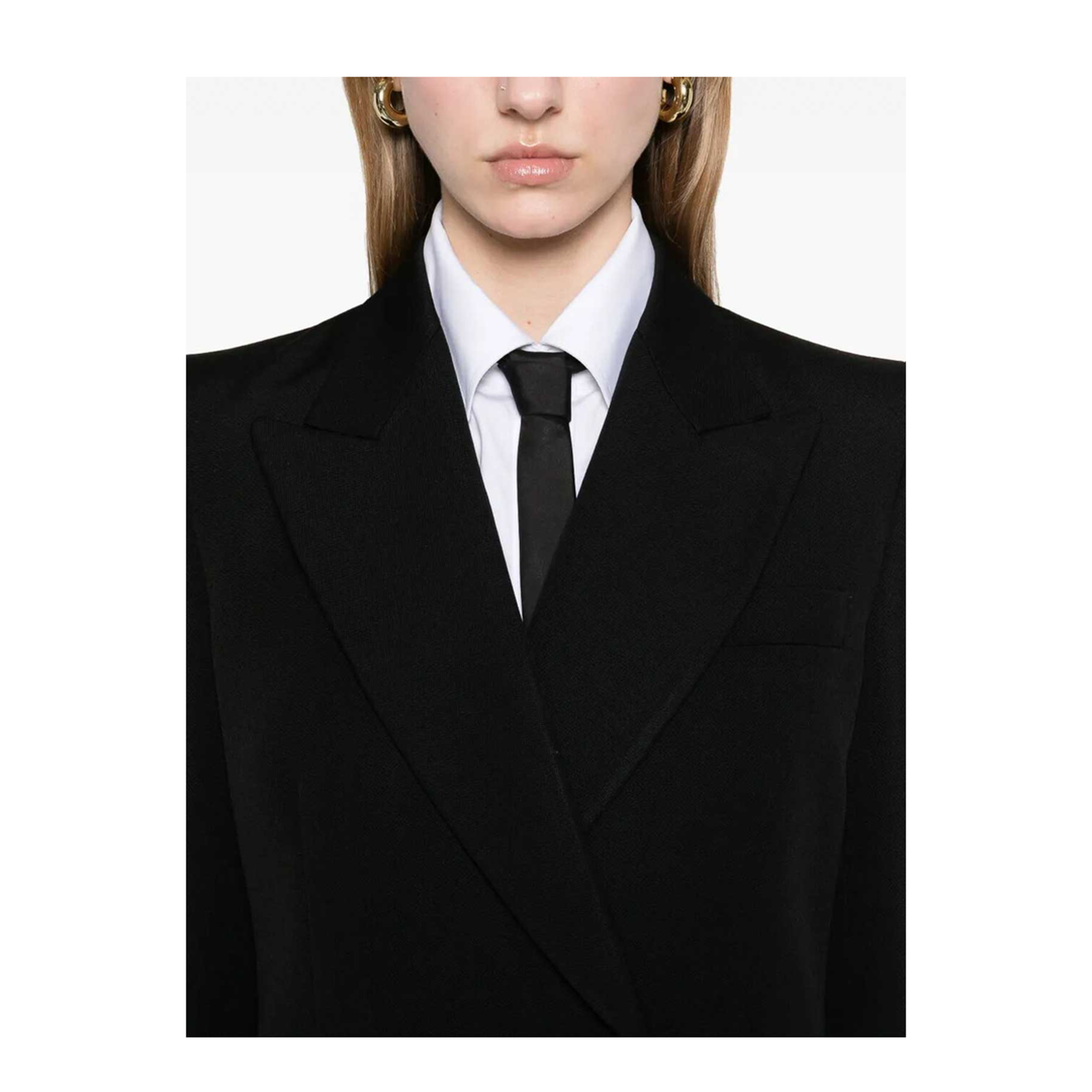 Double Breasted Jacket - Black