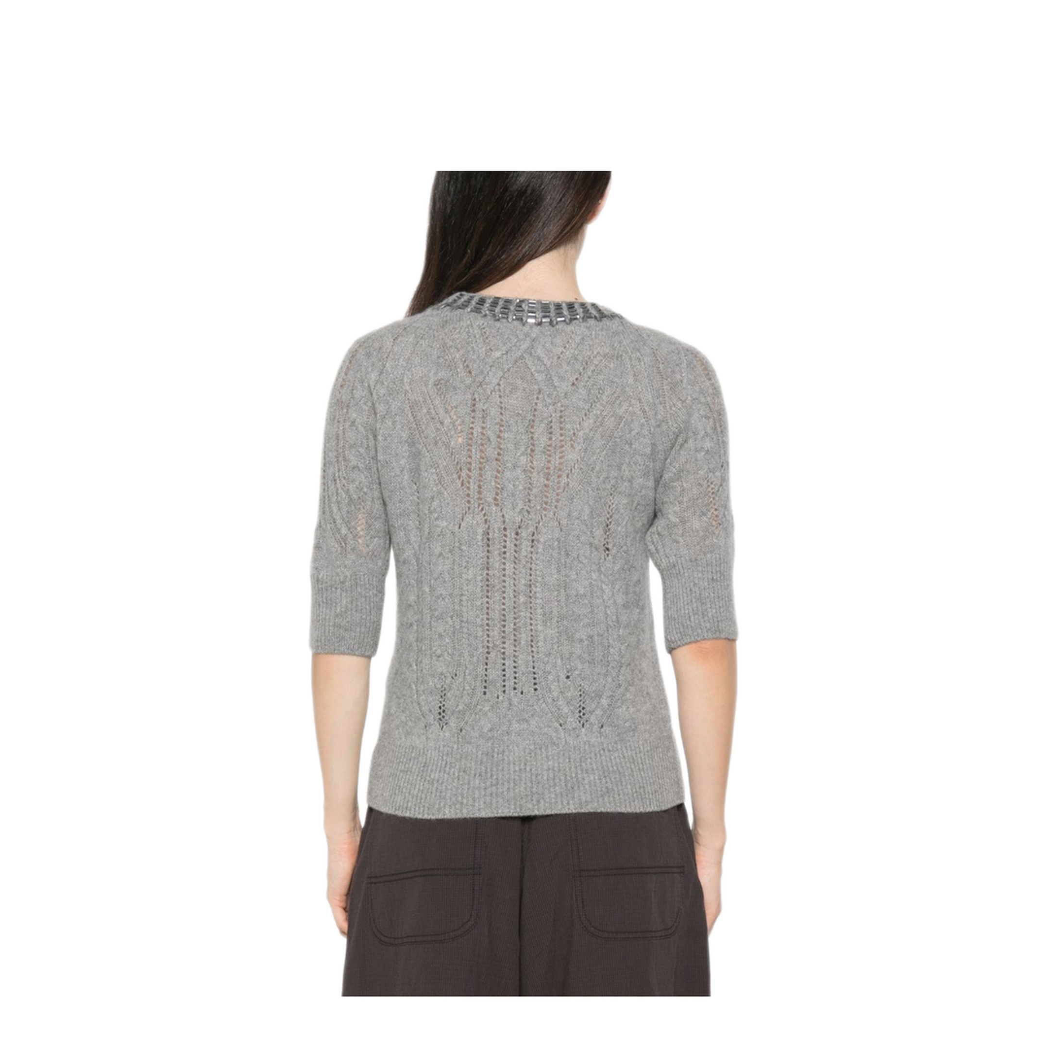 MAYFEYR - Ermanno Scervino - Sweaters Grey - D495L325RCTZTWN1704