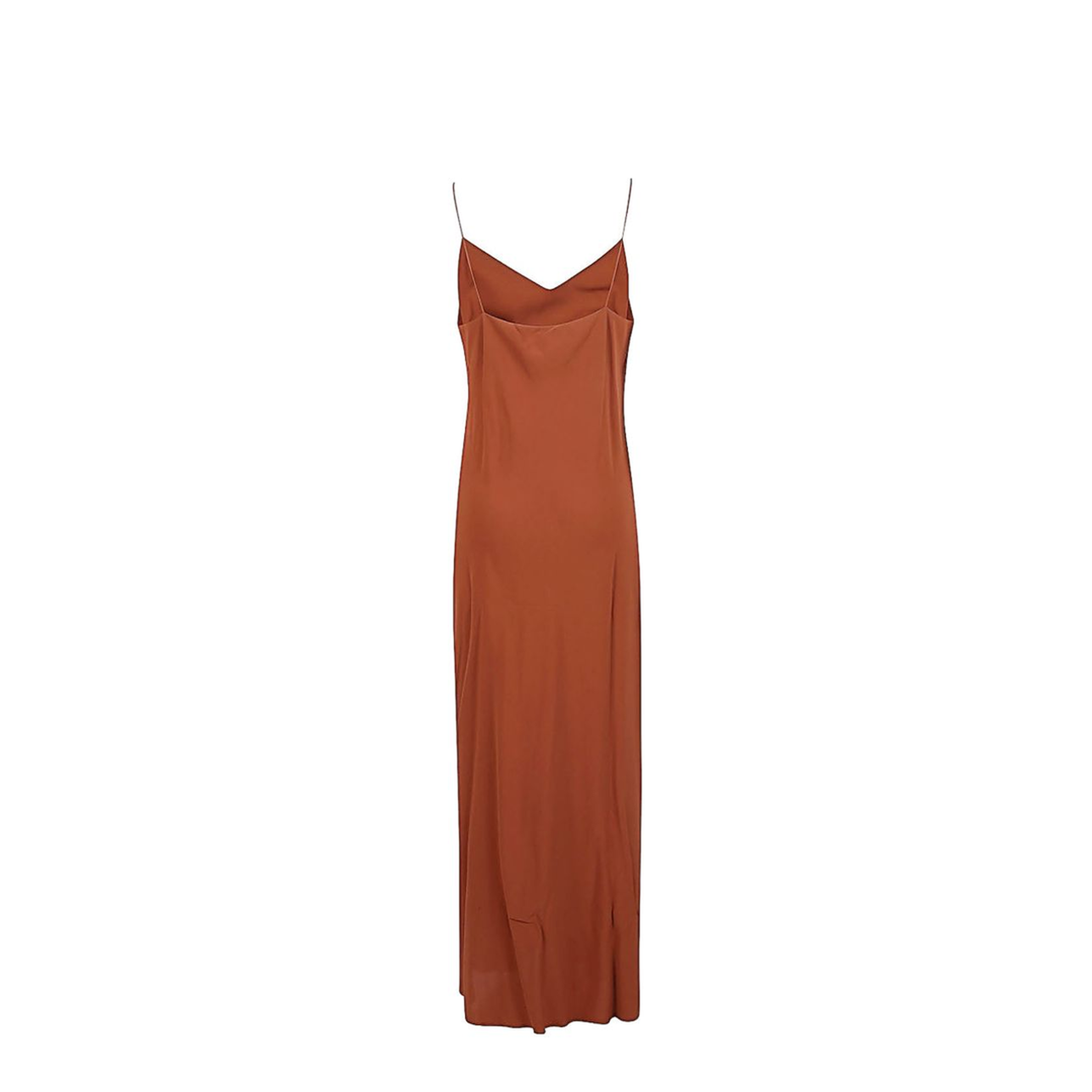 Georgette Long Slip Dress