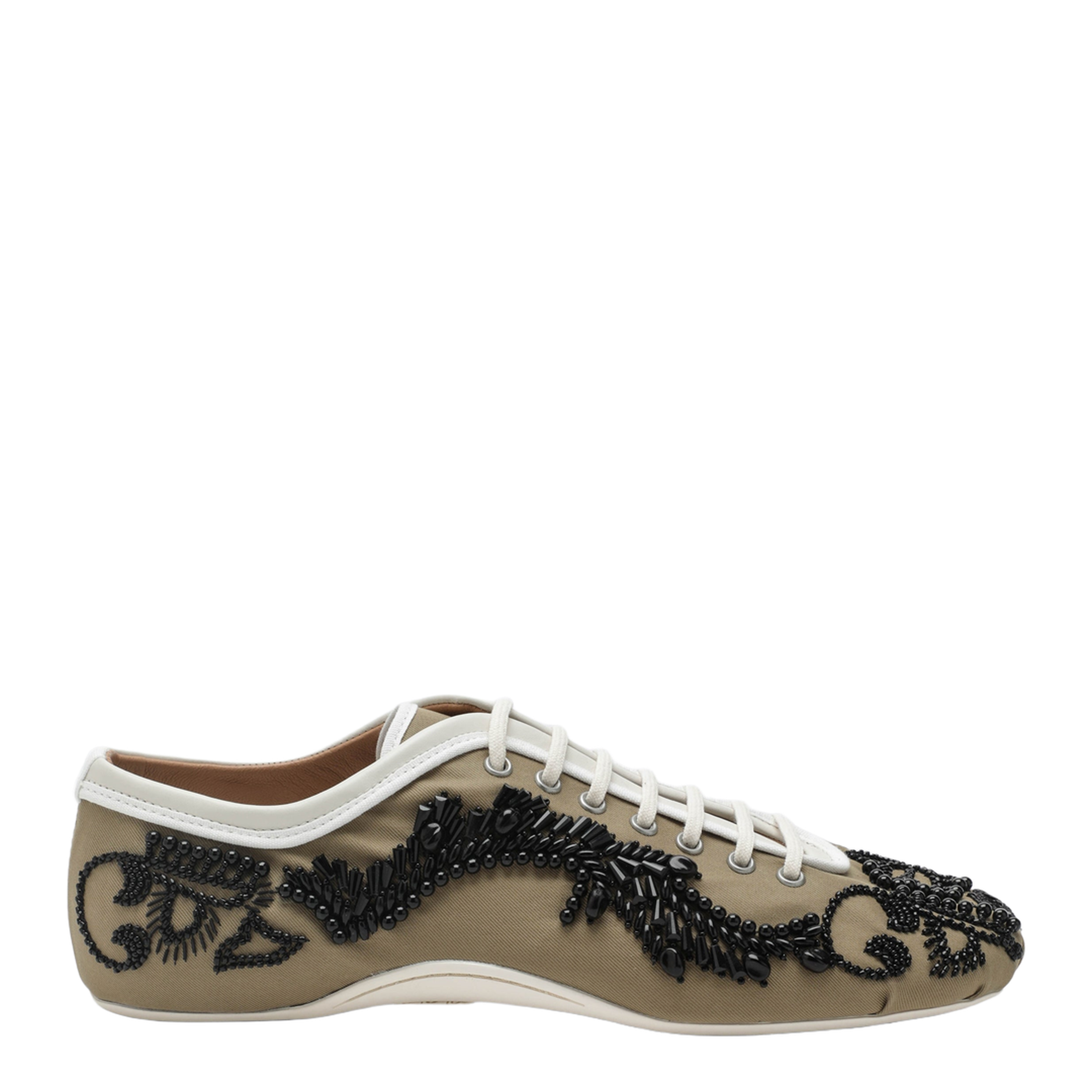 MAYFEYR - Dries Van Noten - Ballerina Sneakers With Embroidery - 118093103102