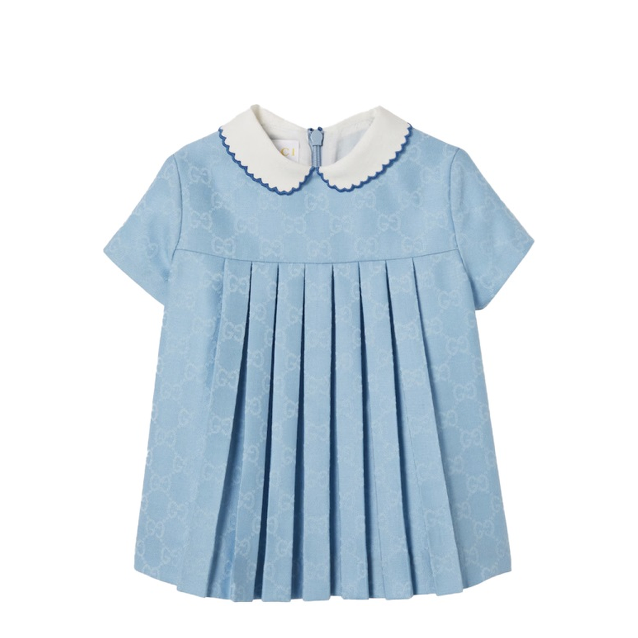 Dress with Embroidered Logo