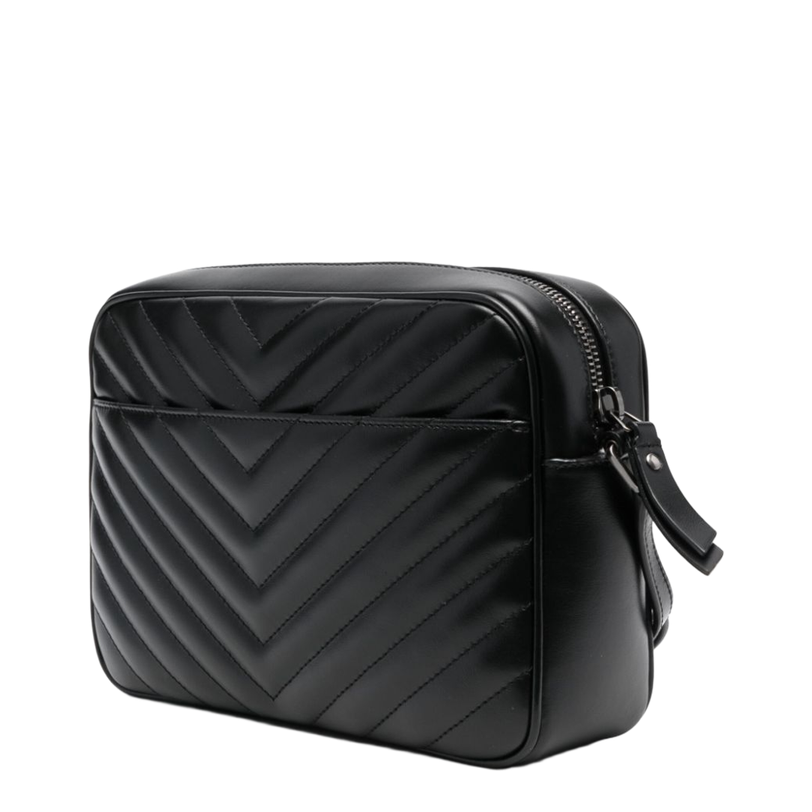 Camera Bag in Quilted Leather