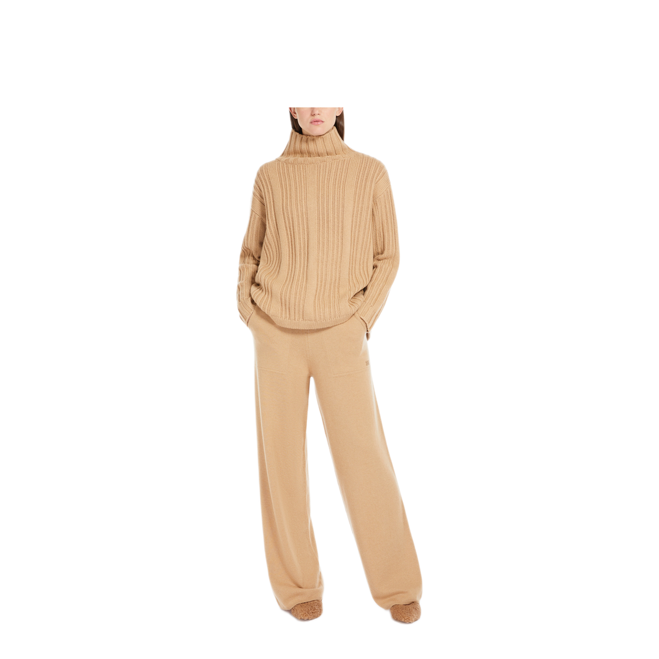 MAYFEYR - Max Mara - Wool And Cashmere Polo-Neck Jumper - 2421366012650VITALBA003