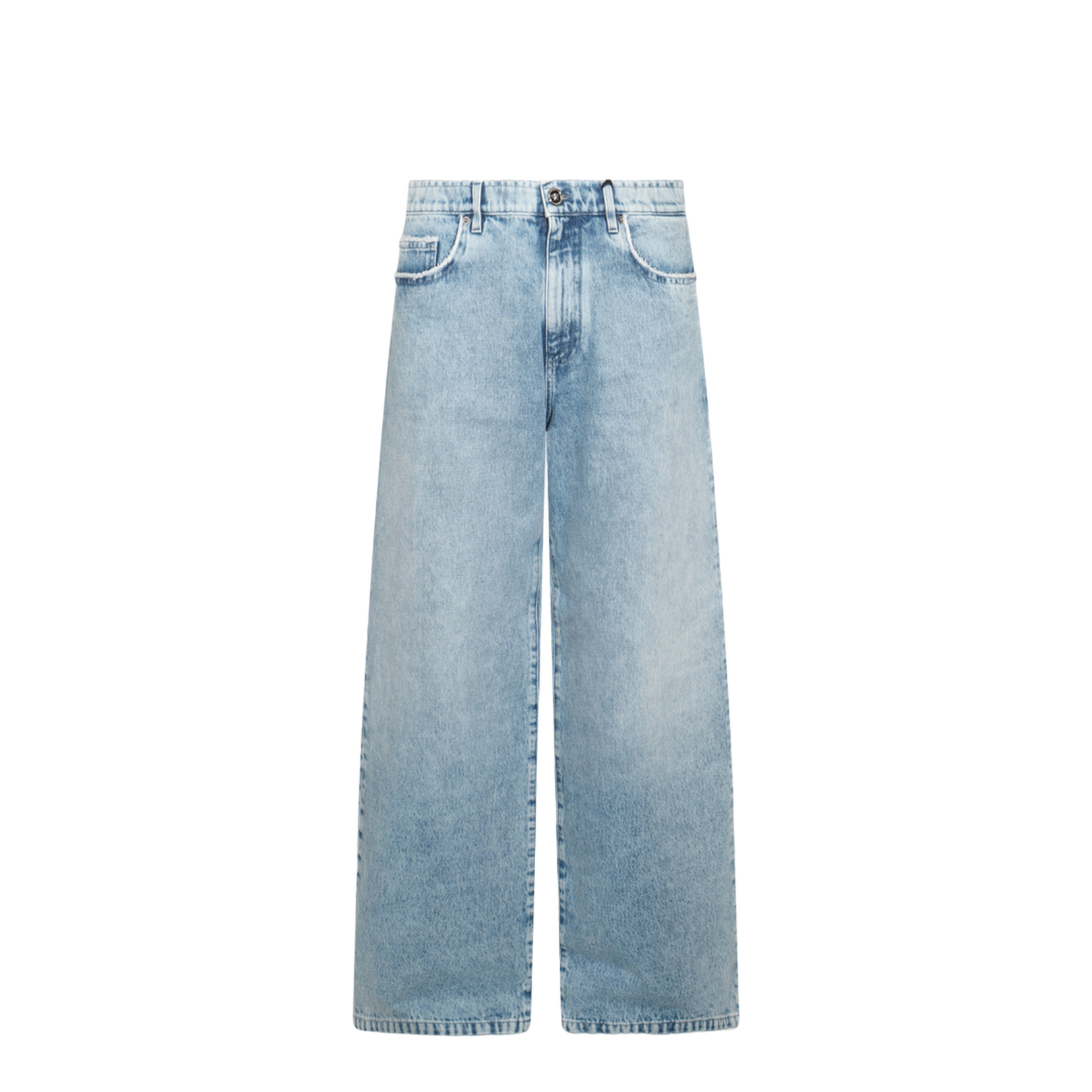 Light Blue Five Pocket Jeans