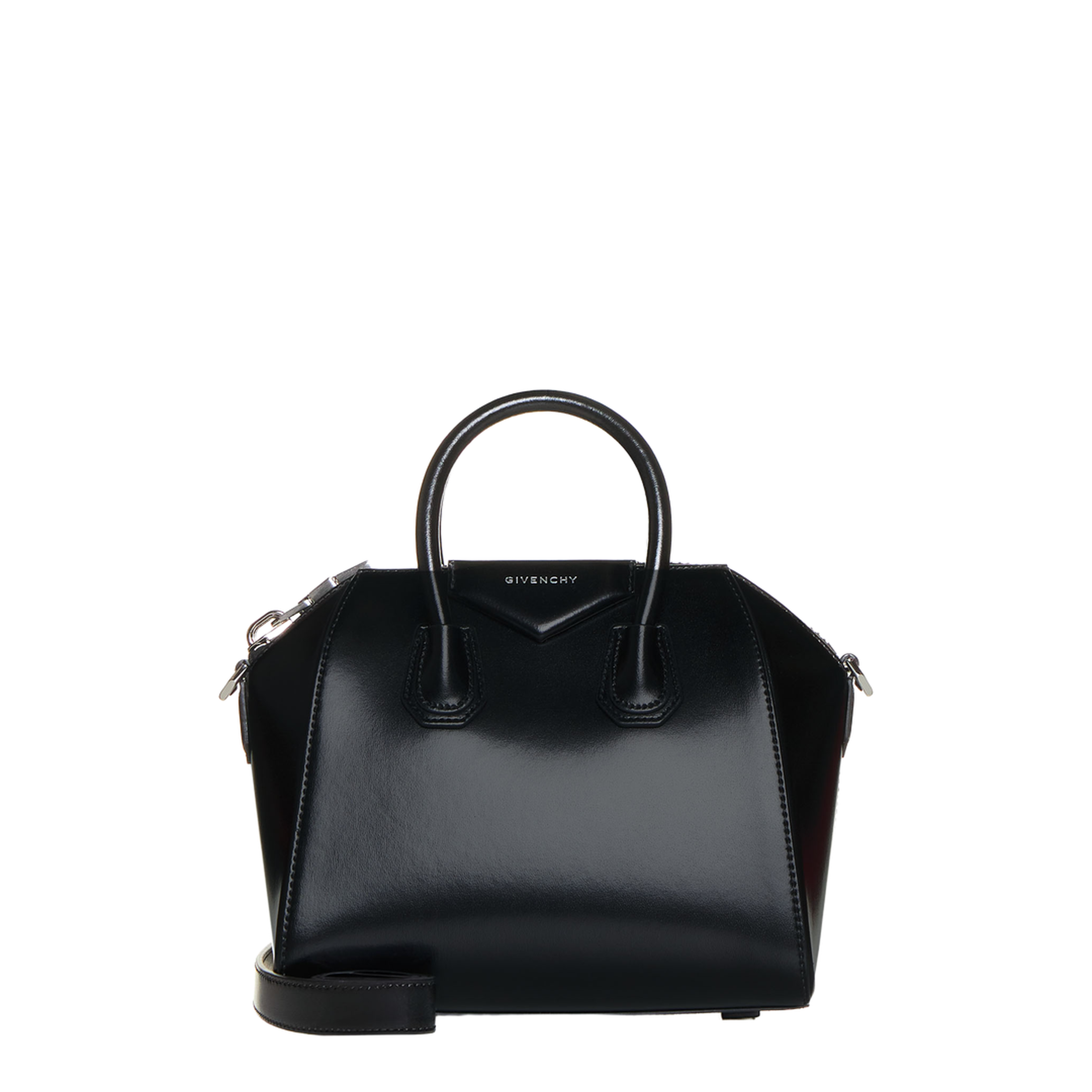 Antigona Mini Bag In Box Leather