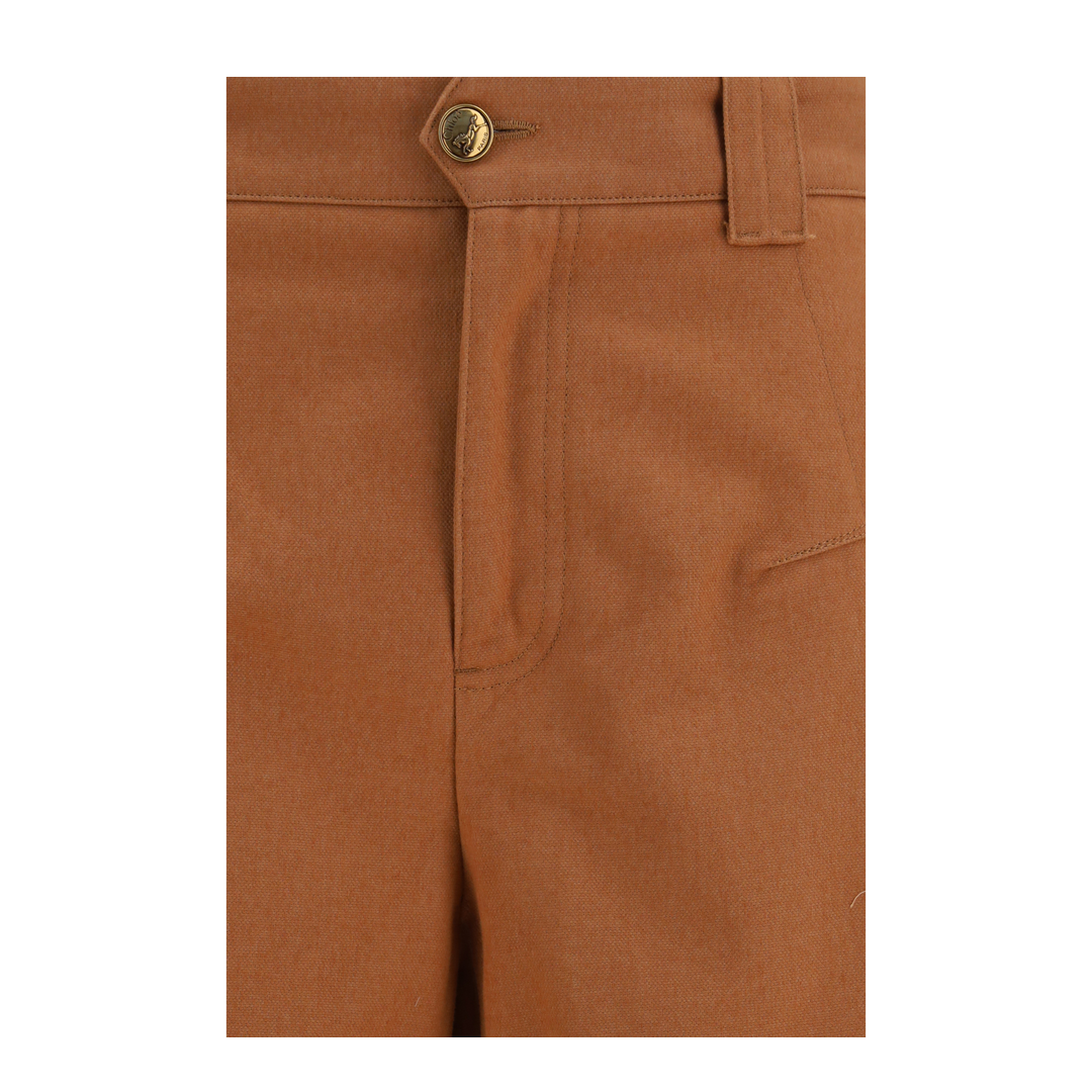 MAYFEYR - Chloè - Cotton Canvas Barrel-Leg Pants - CH26APA19041