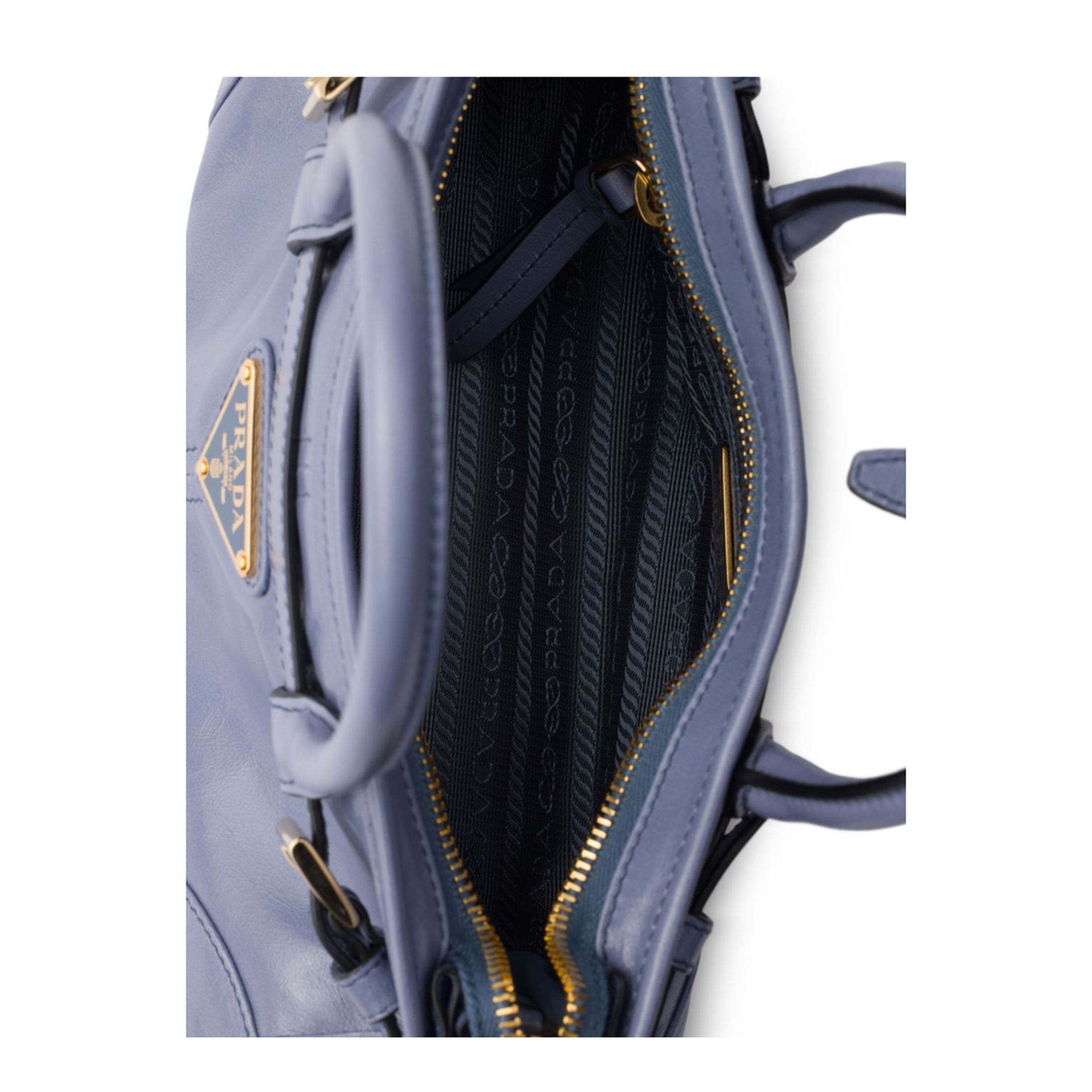 Bonnie Mini Calf Leather Handbag - Aviation Blue